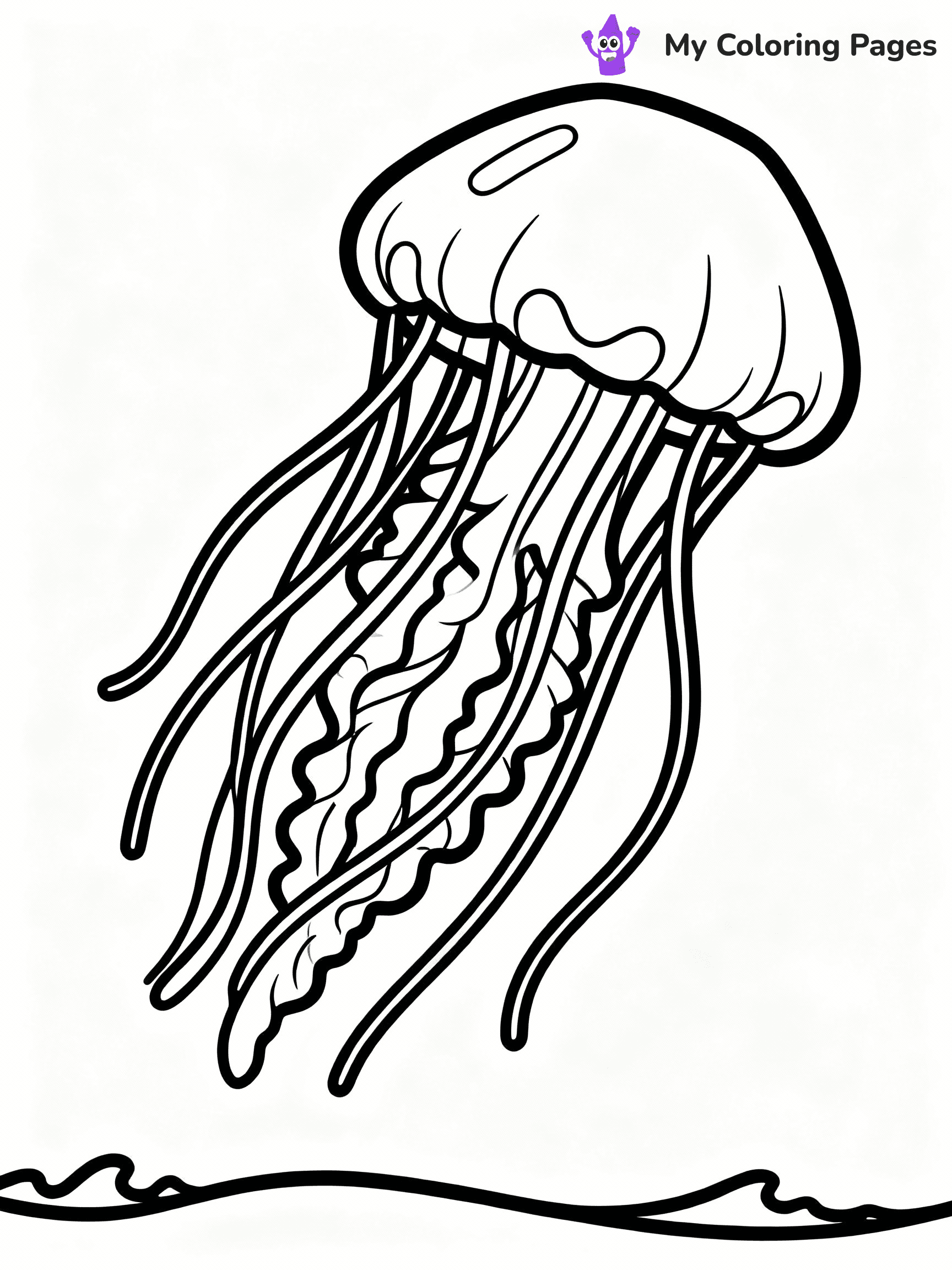 Jellyfish Coloring Pages - 26