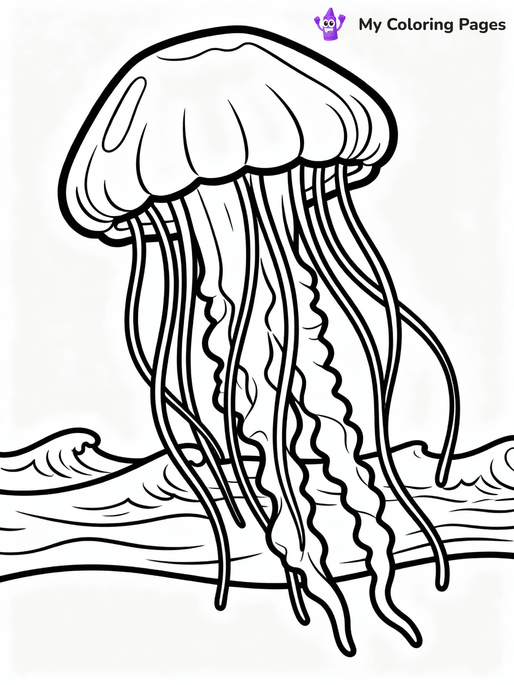 Jellyfish Coloring Pages - 25