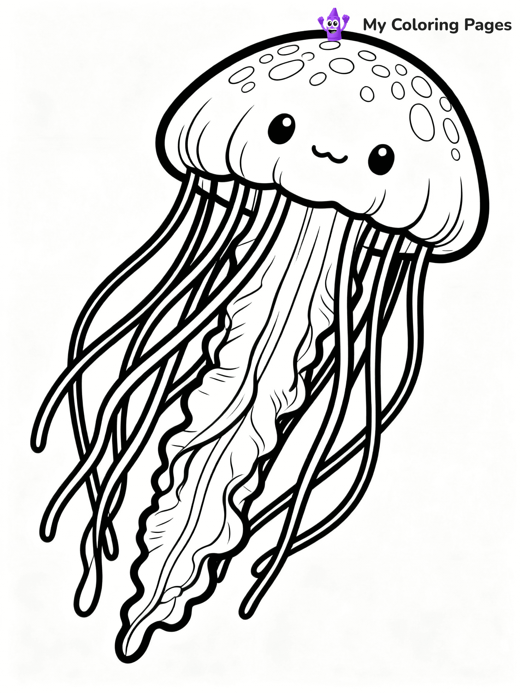 Jellyfish Coloring Pages - 24