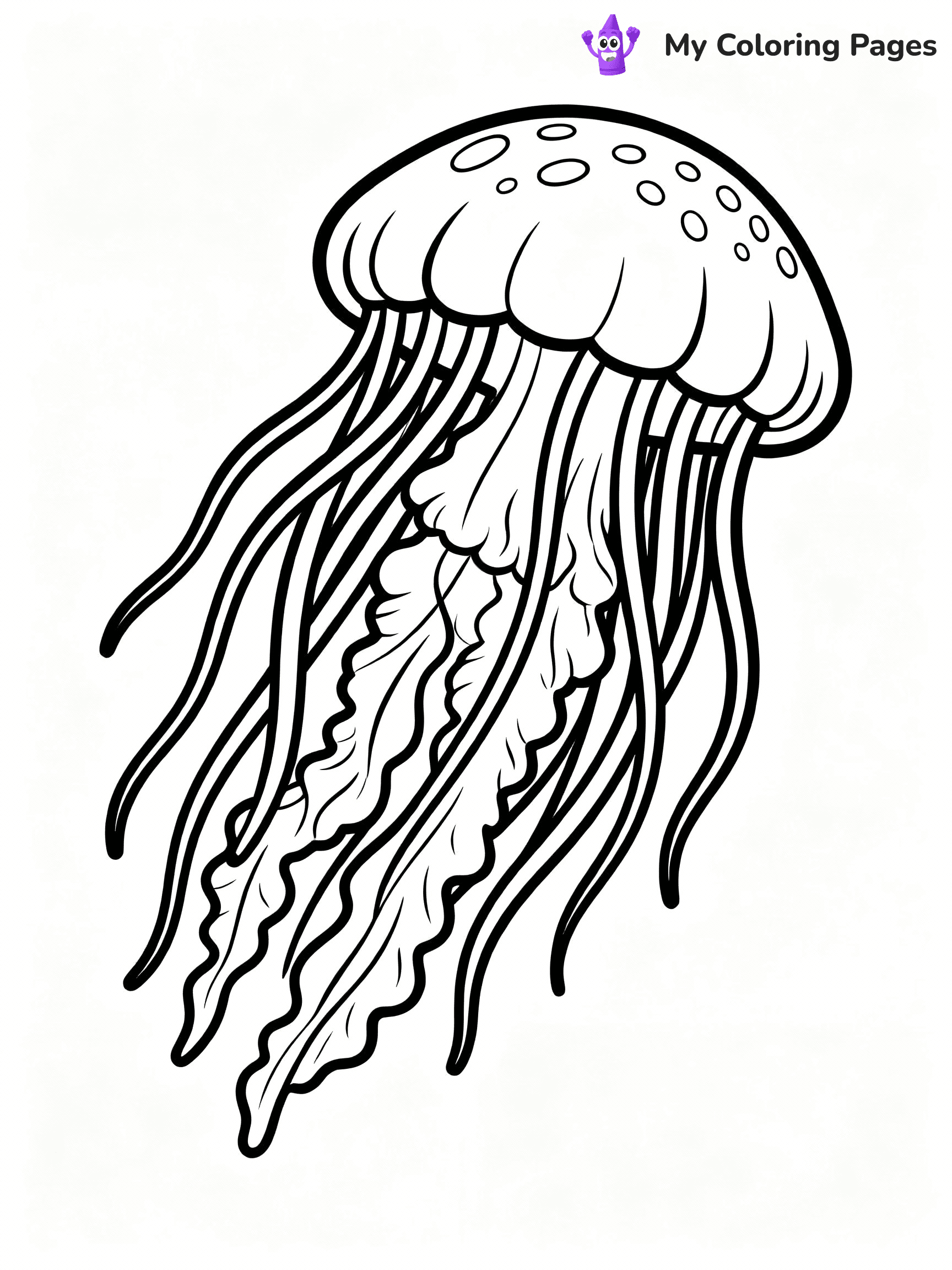 Jellyfish Coloring Pages - 23