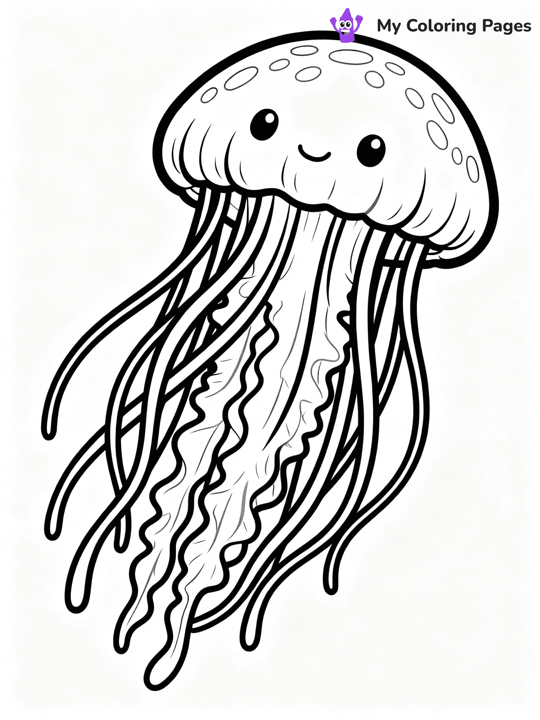 Jellyfish Coloring Pages - 22