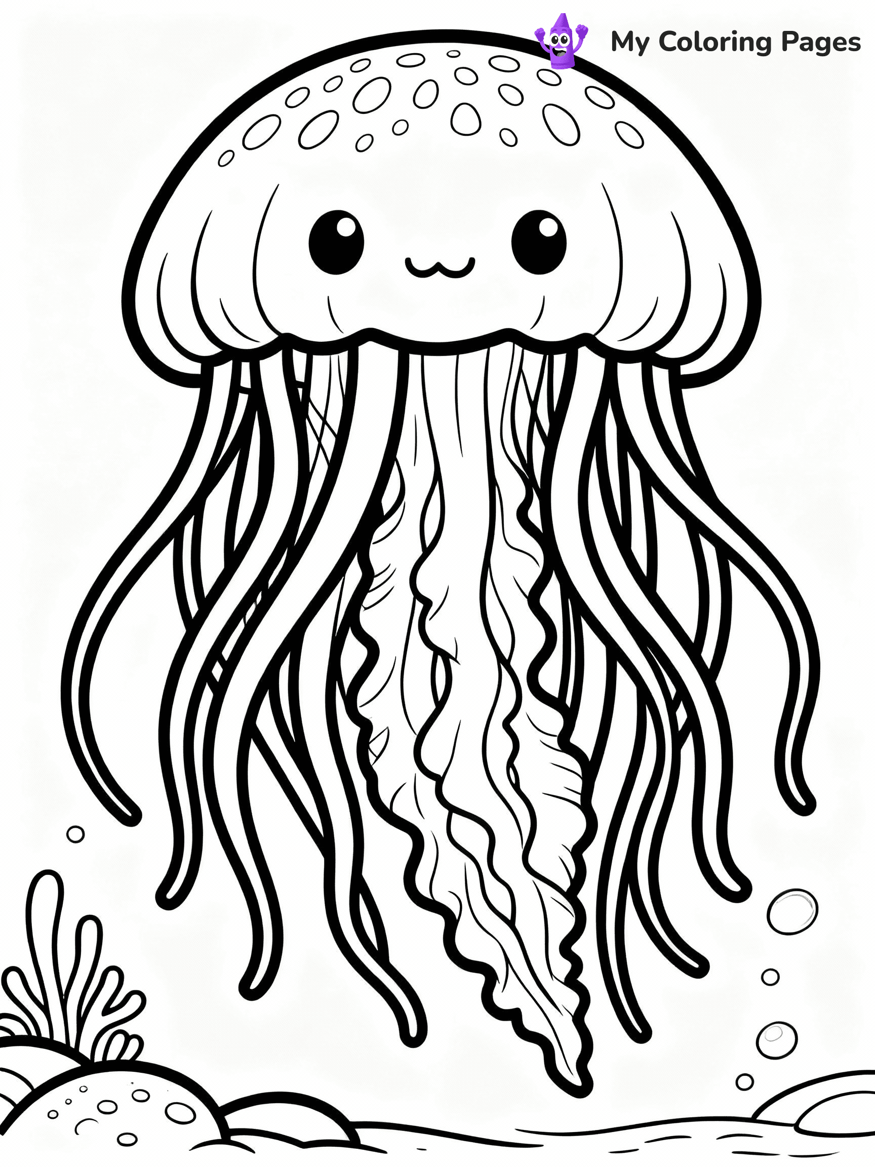 Jellyfish Coloring Pages - 20