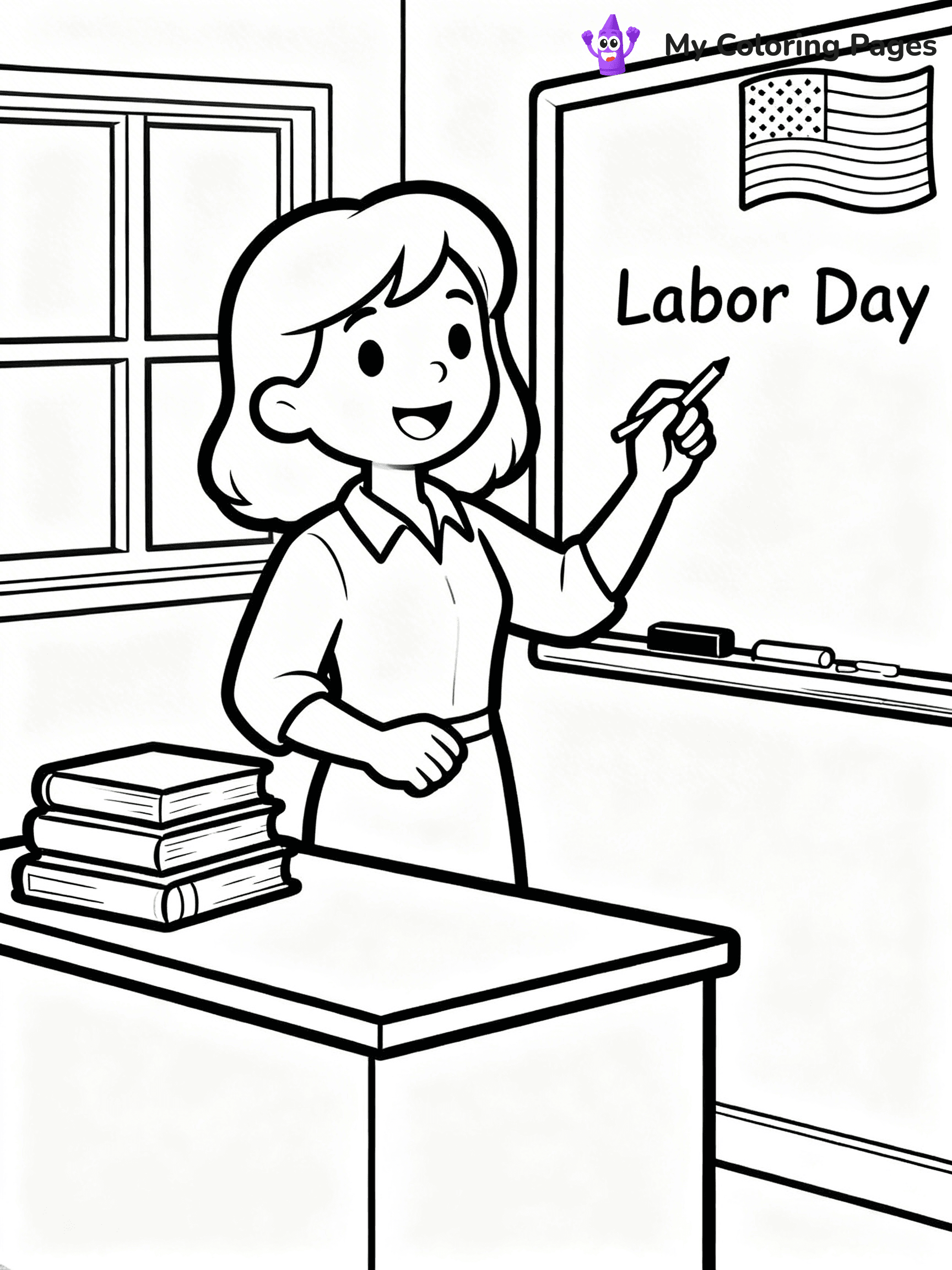 Labor Day Coloring Pages - 32