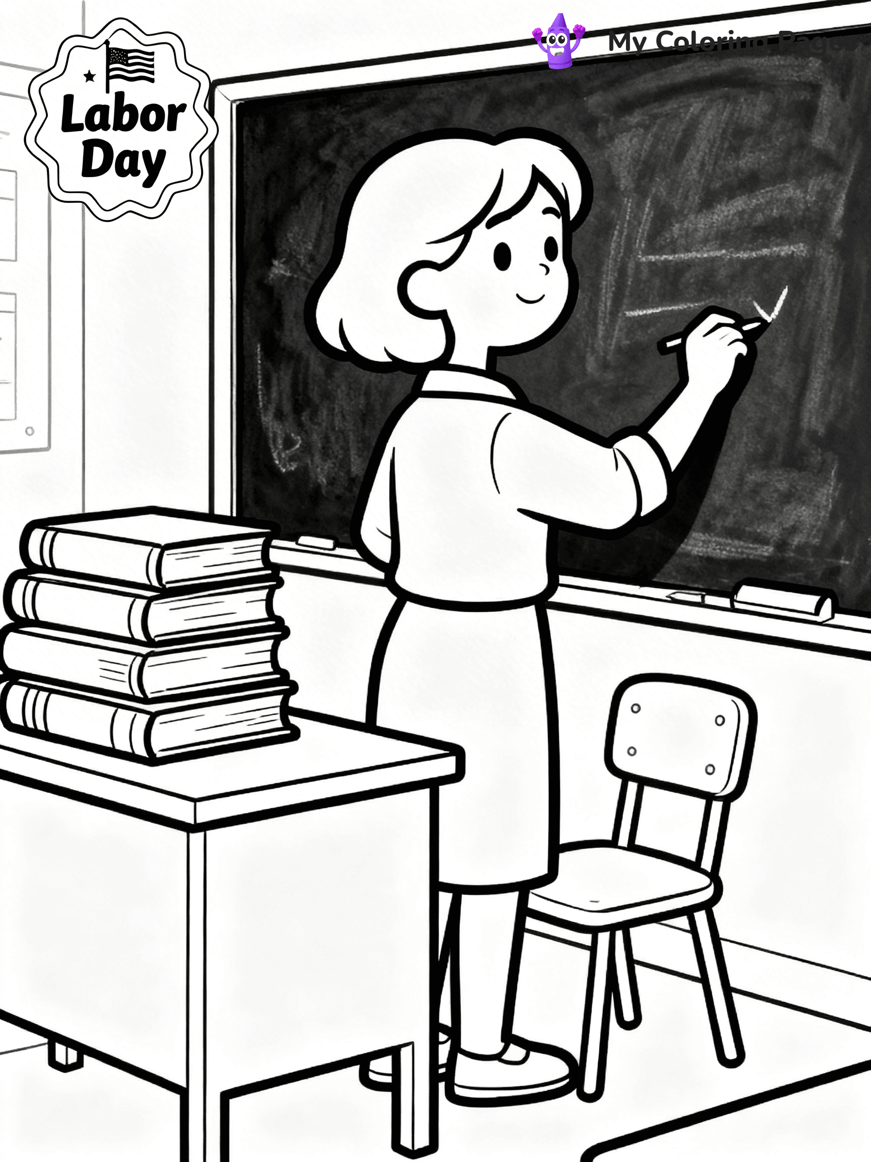 Labor Day Coloring Pages - 31