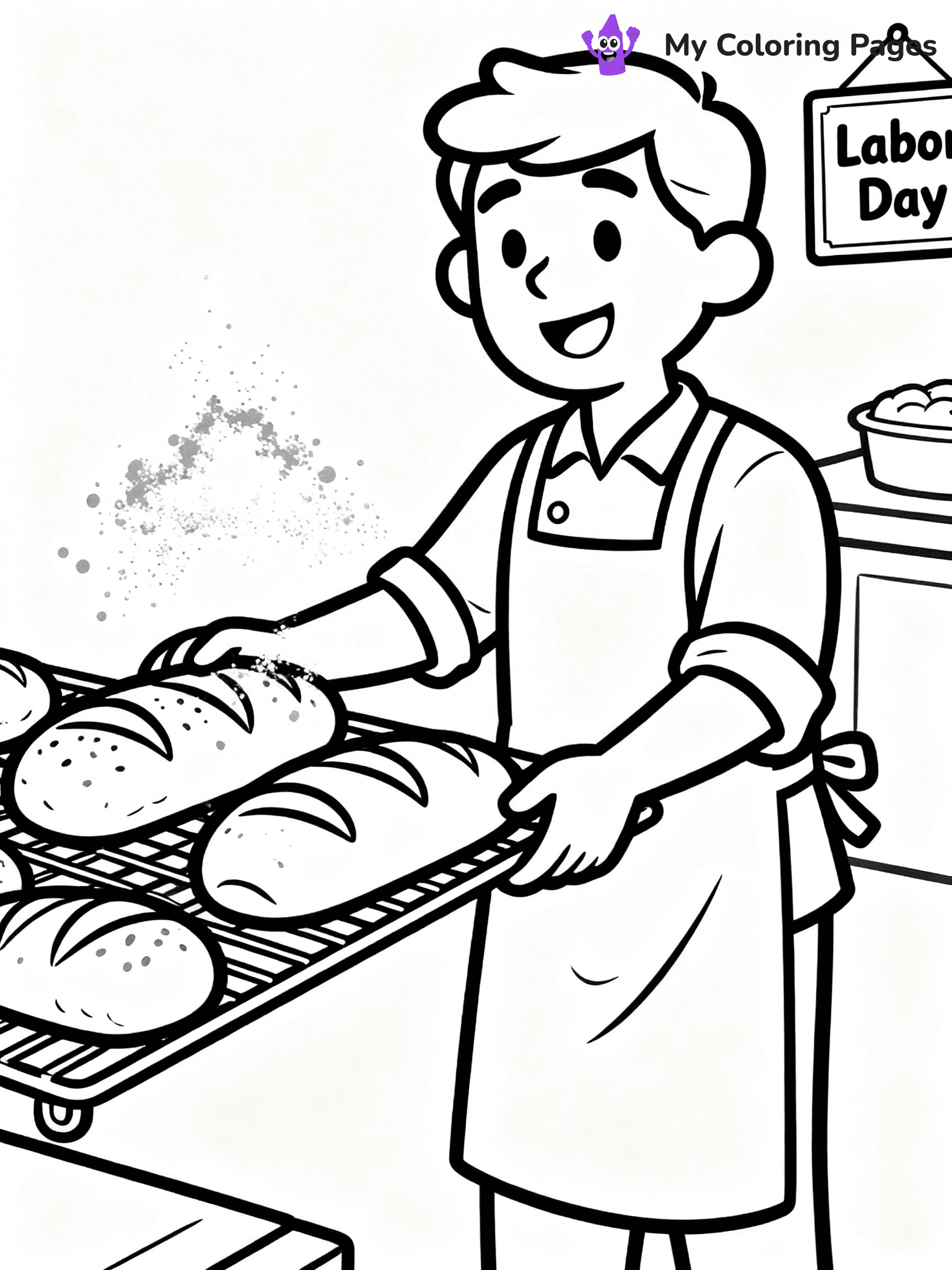 Labor Day Coloring Pages - 30