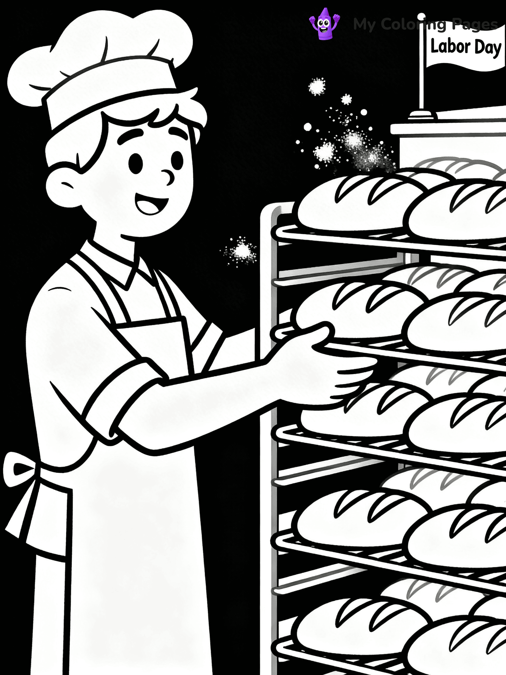 Labor Day Coloring Pages - 25