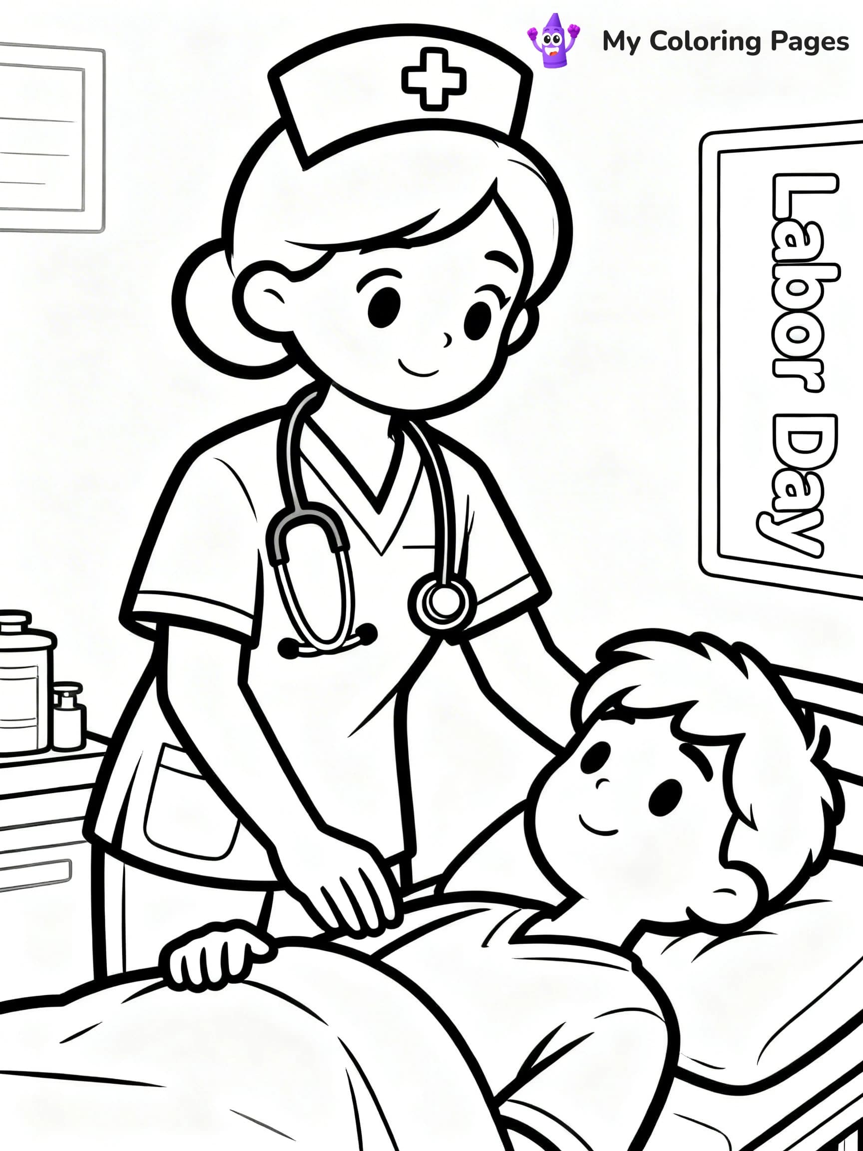 Labor Day Coloring Pages - 22