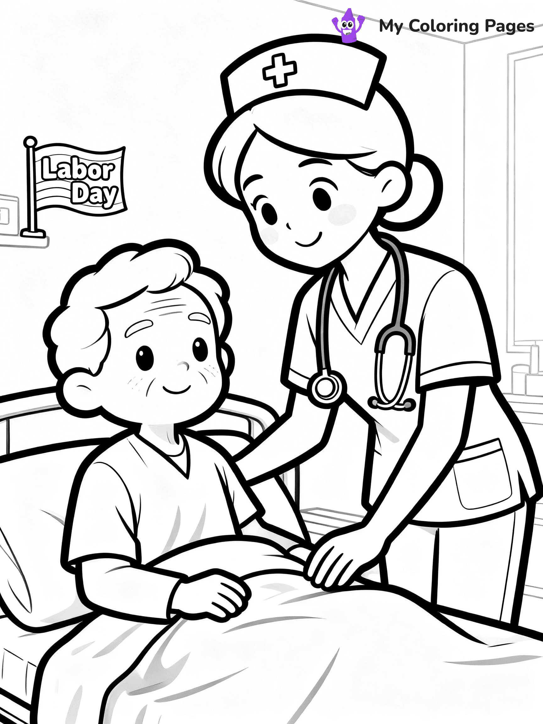 Labor Day Coloring Pages - 14