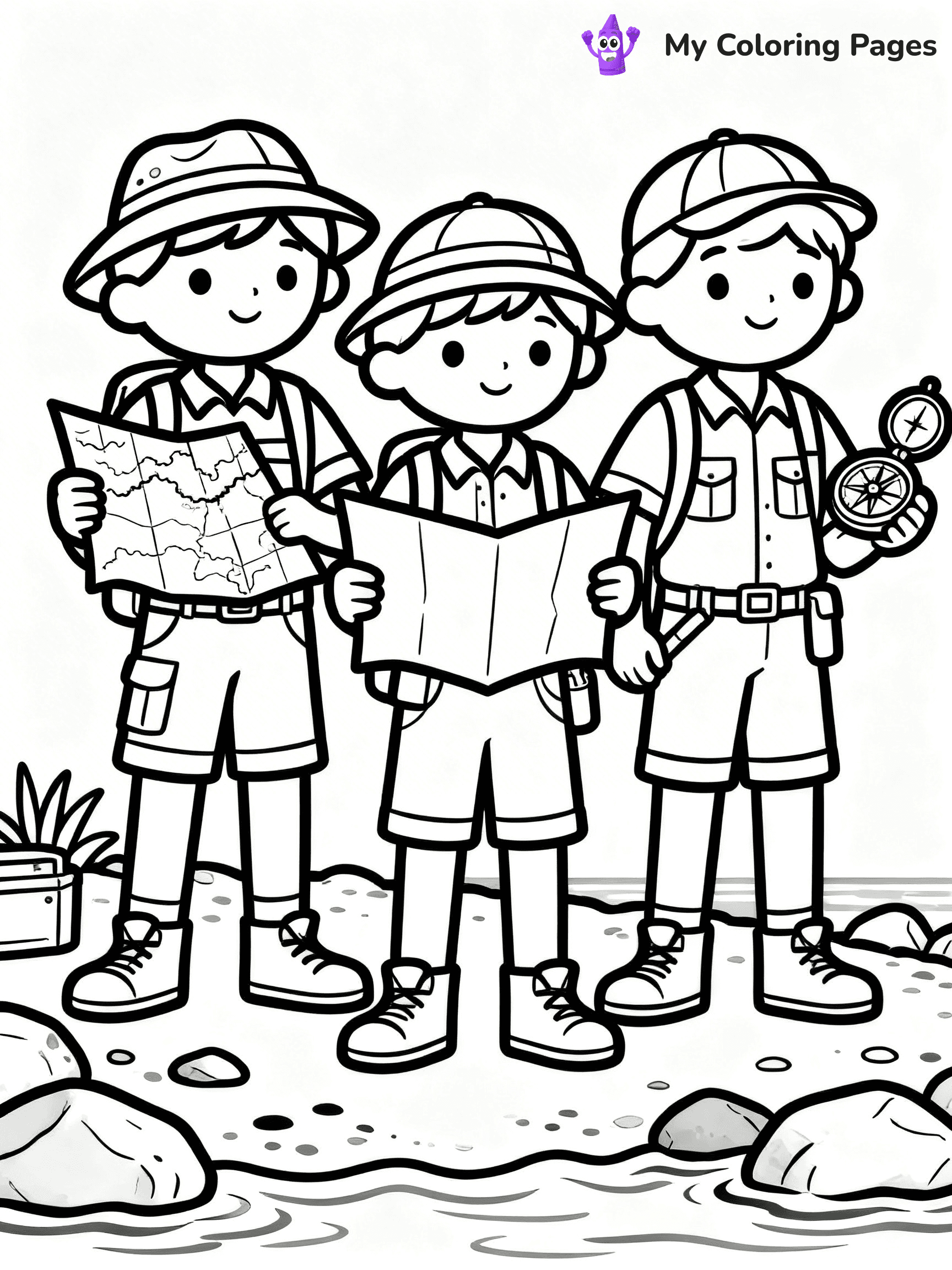 Columbus Day Coloring Pages - 17