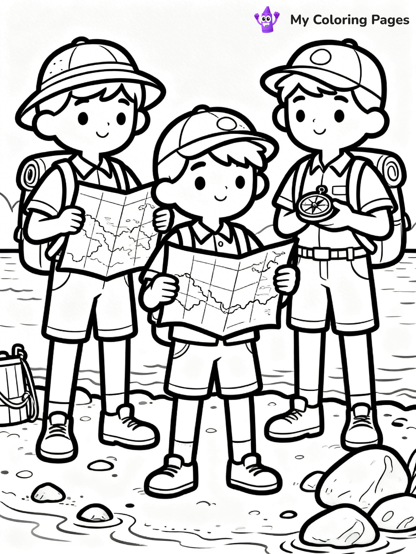 Columbus Day Coloring Pages - 16
