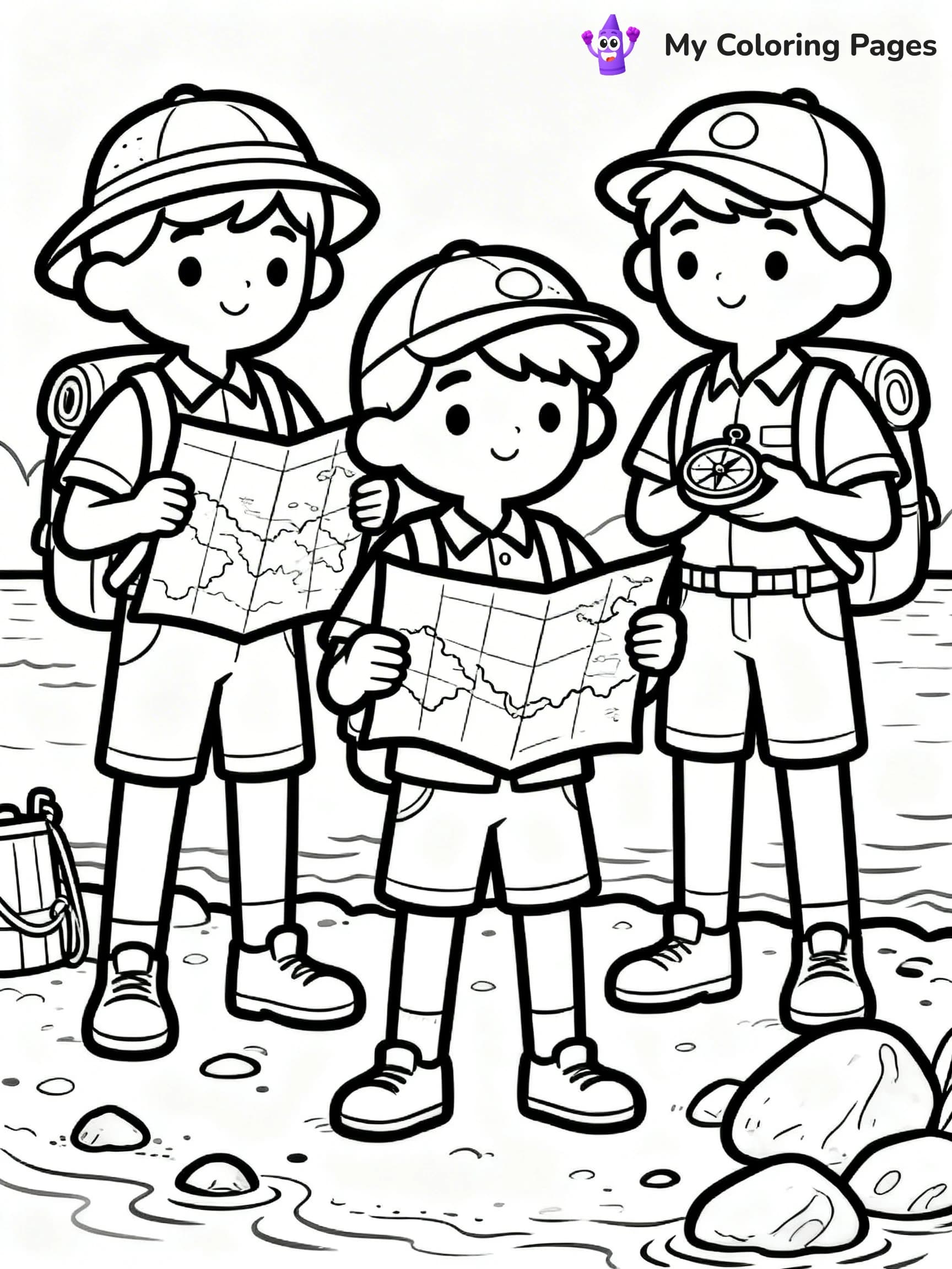 Columbus Day Coloring Pages - 16
