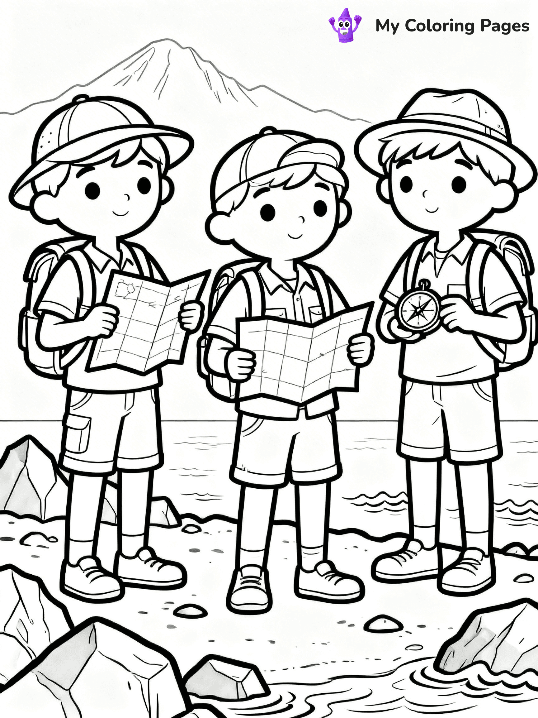 Columbus Day Coloring Pages - 15