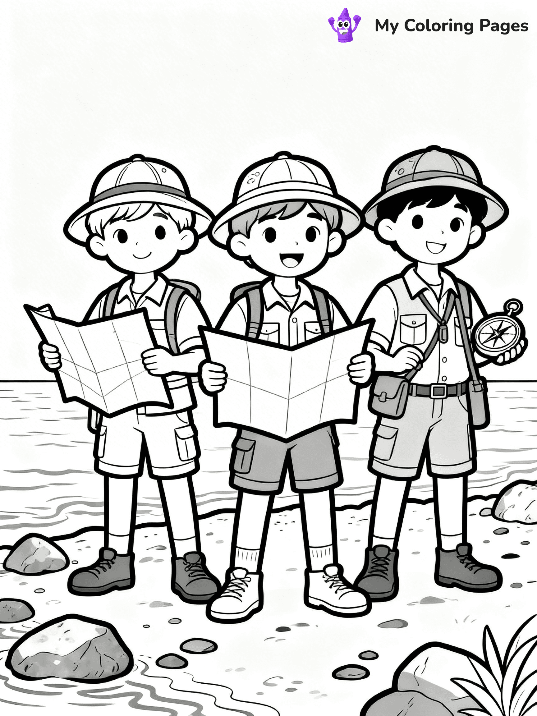 Columbus Day Coloring Pages - 14