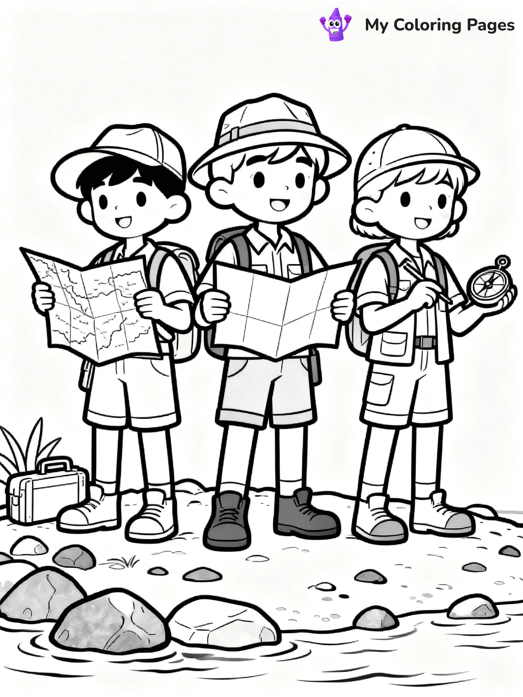 Columbus Day Coloring Pages - 12