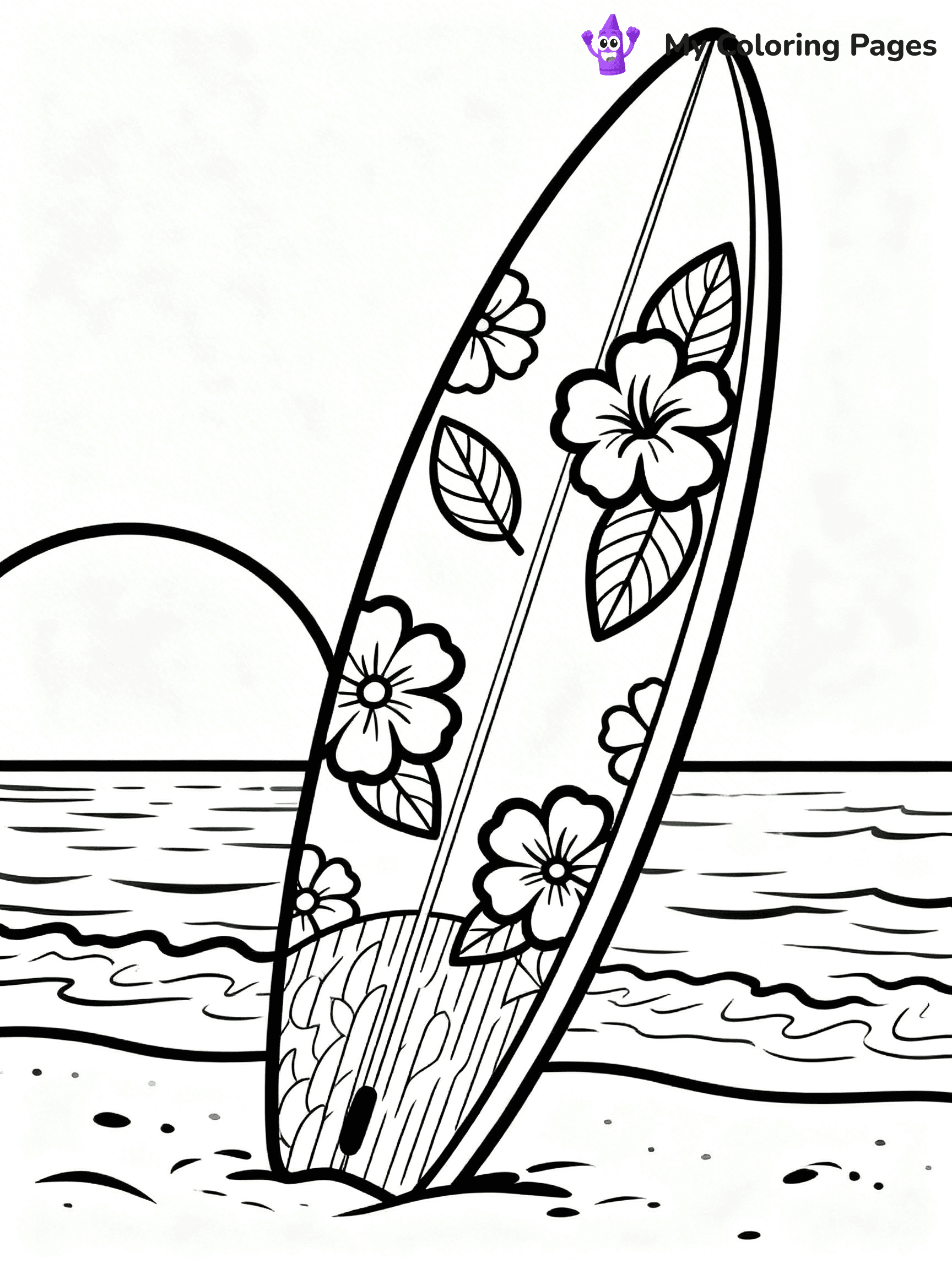 Hawaii Coloring Pages - 29