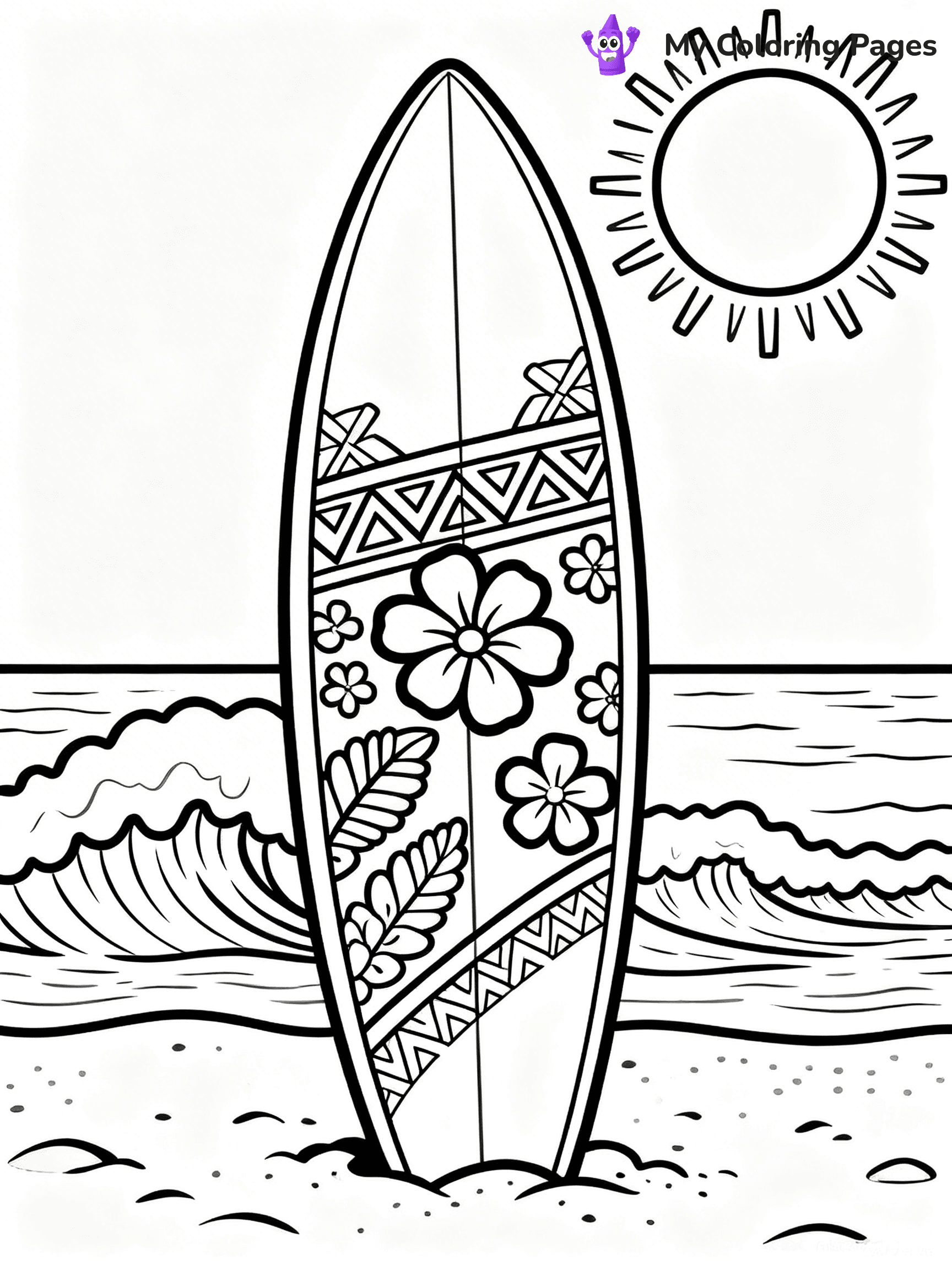 Hawaii Coloring Pages - 28