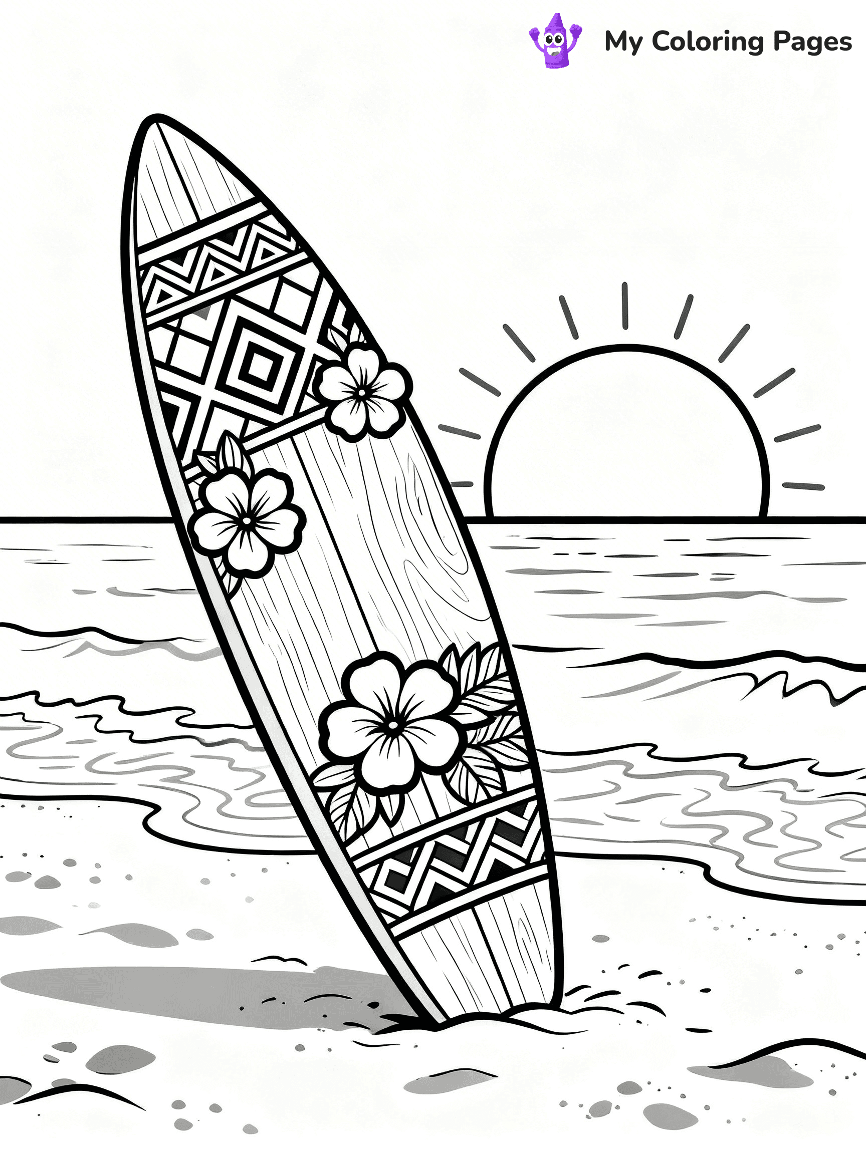 Hawaii Coloring Pages - 27
