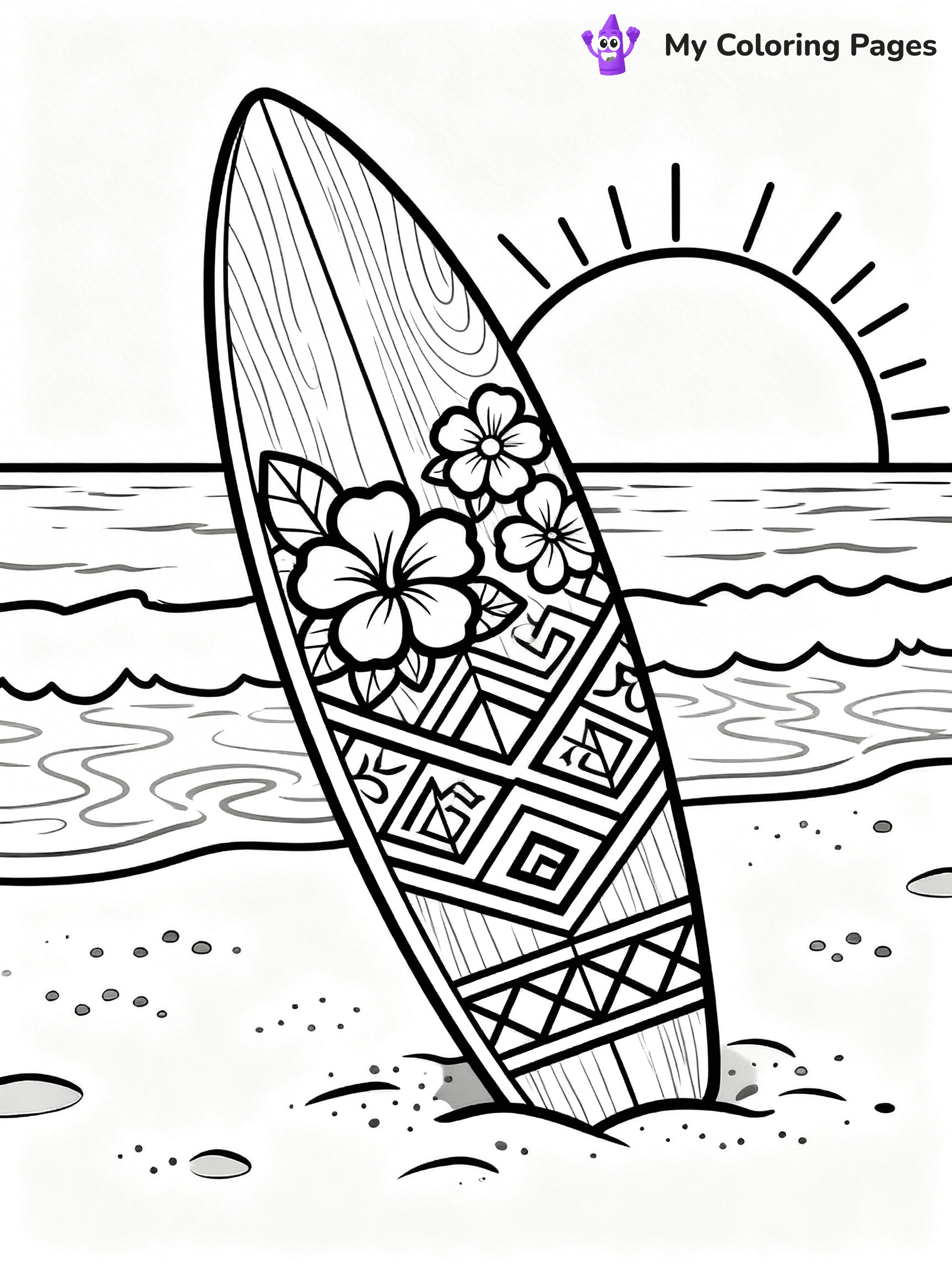 Hawaii Coloring Pages - 26