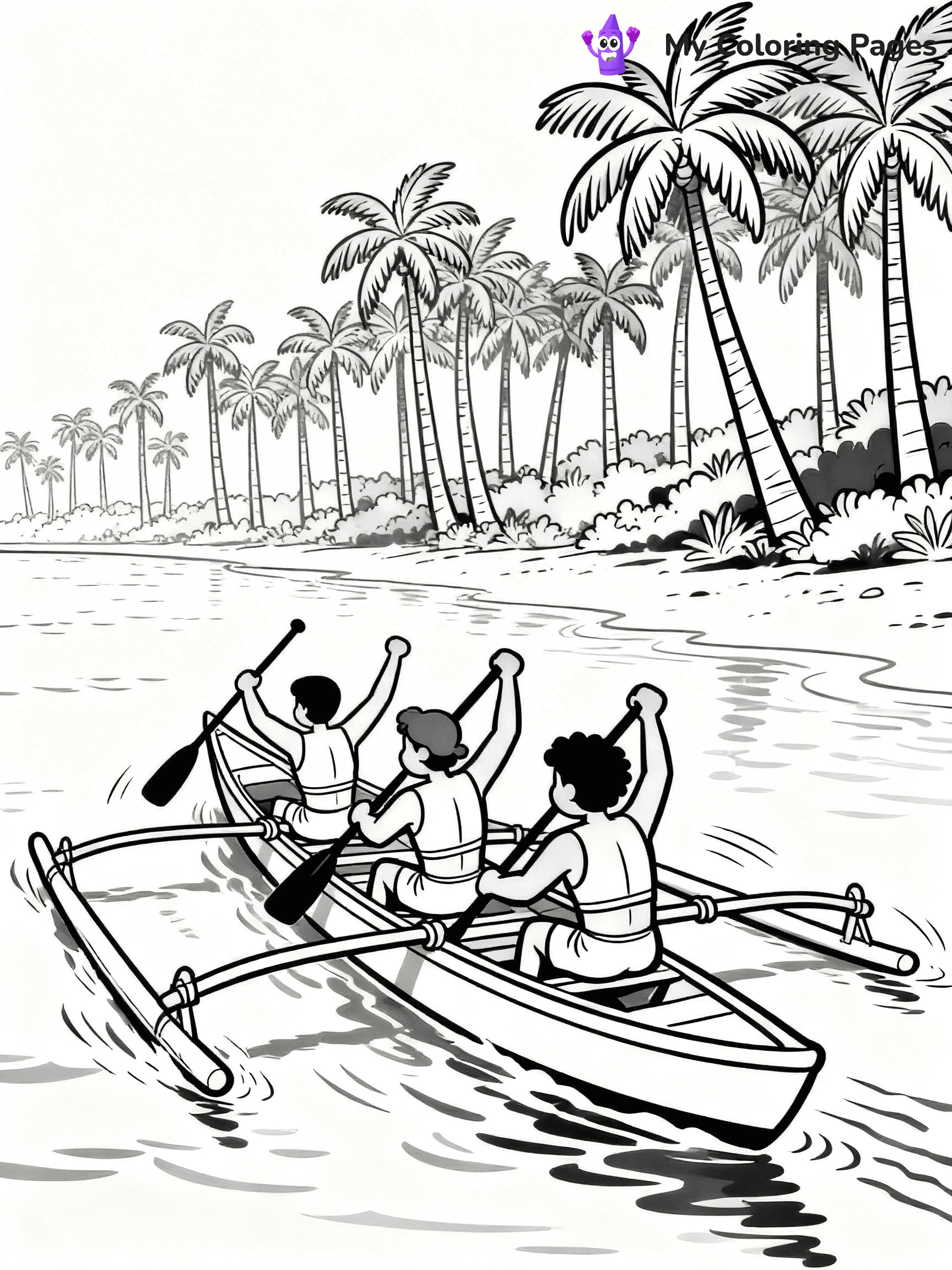Hawaii Coloring Pages - 19