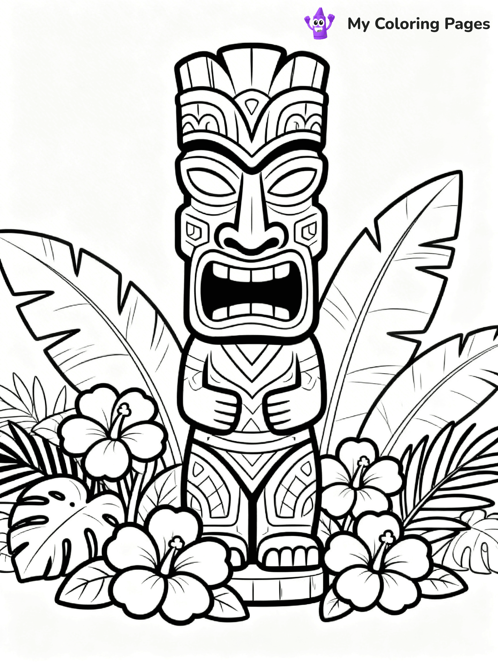 Hawaii Coloring Pages - 9