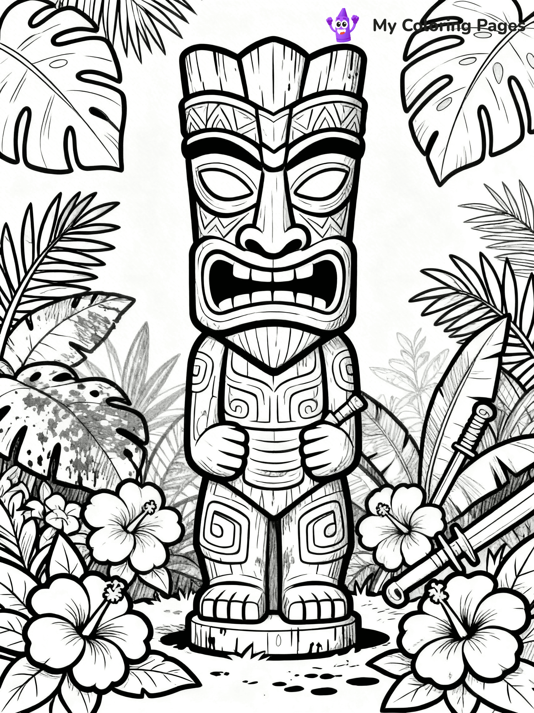Hawaii Coloring Pages - 7