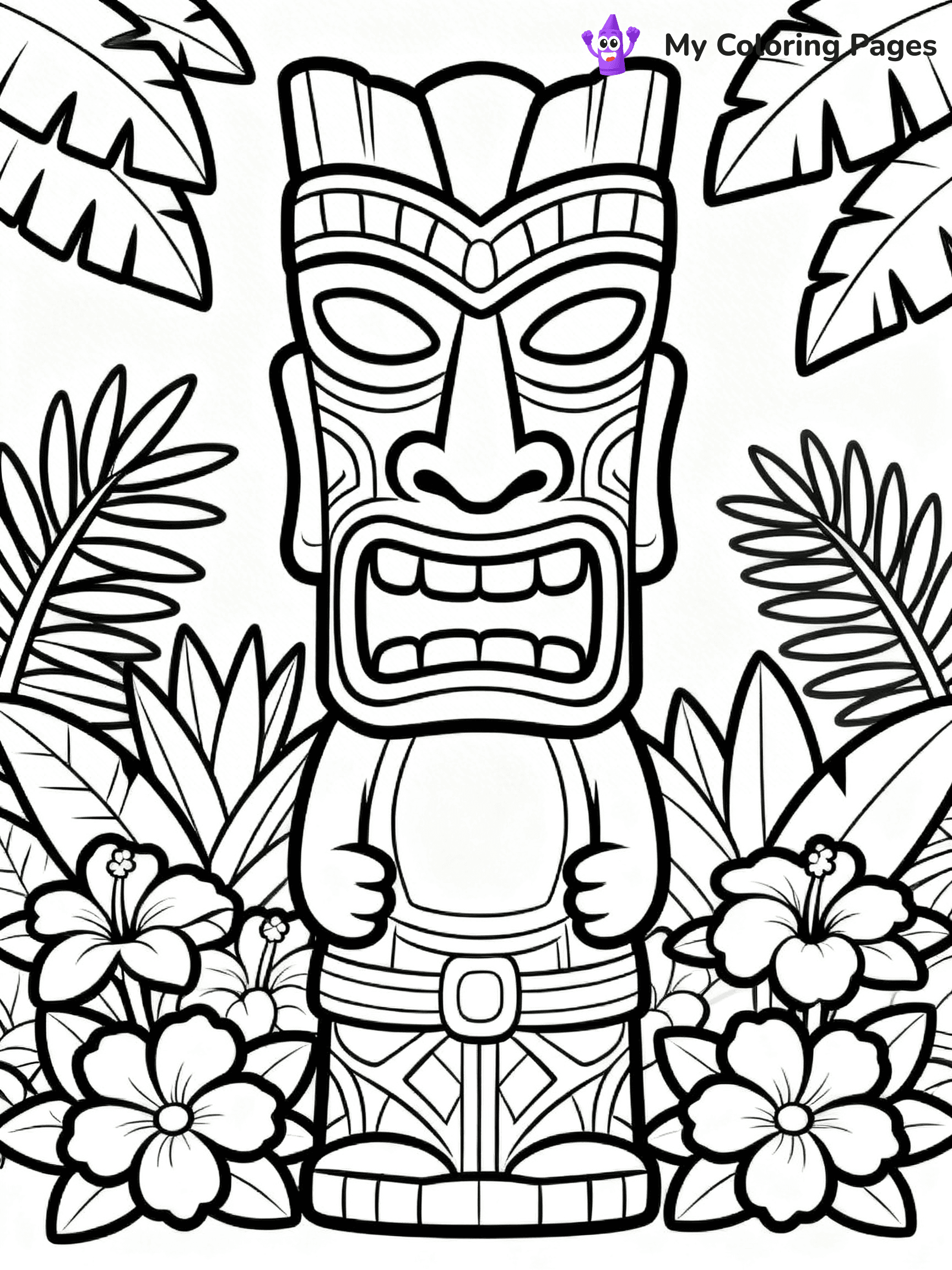 Hawaii Coloring Pages - 6