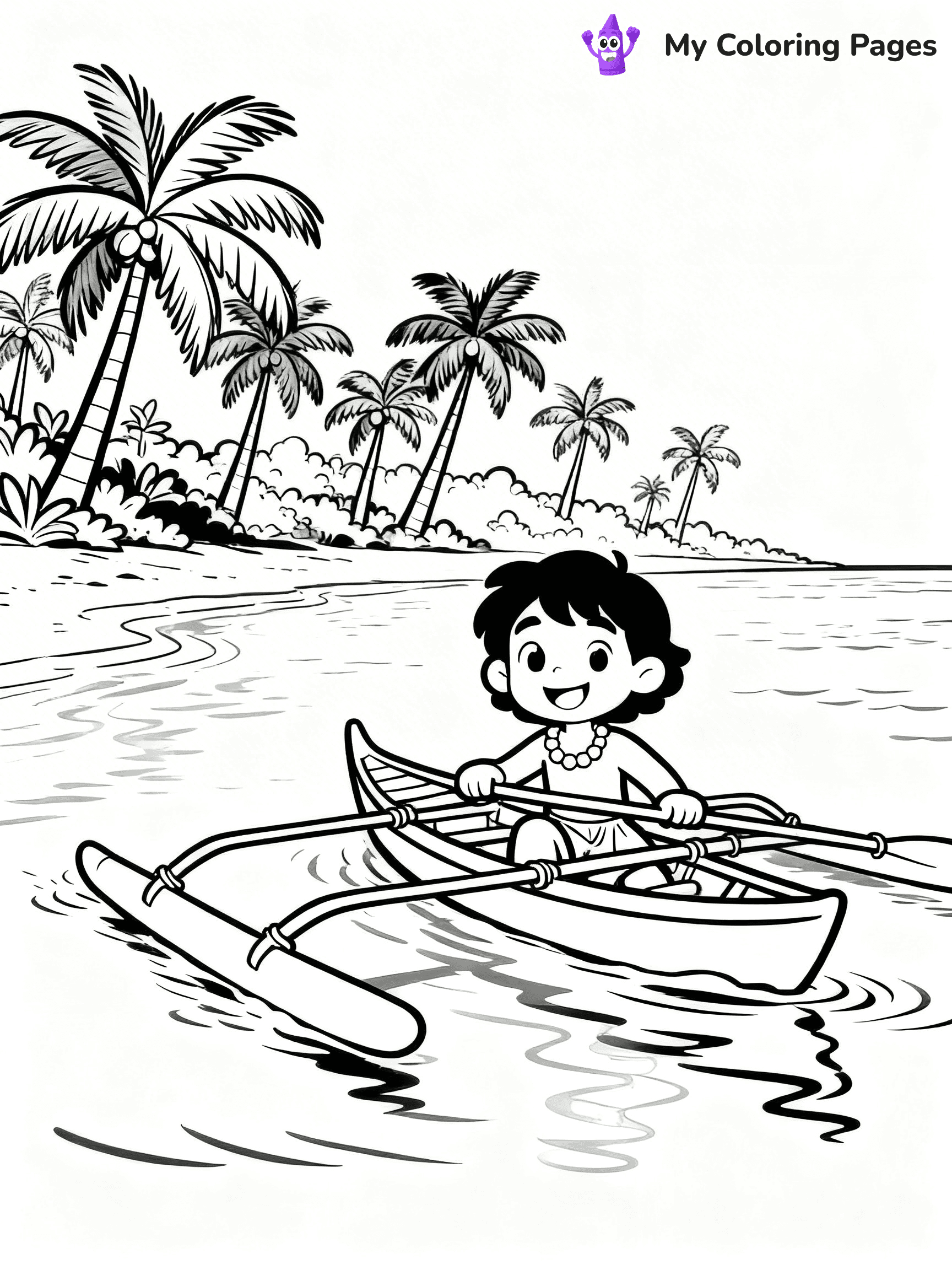 Hawaii Coloring Pages - 4