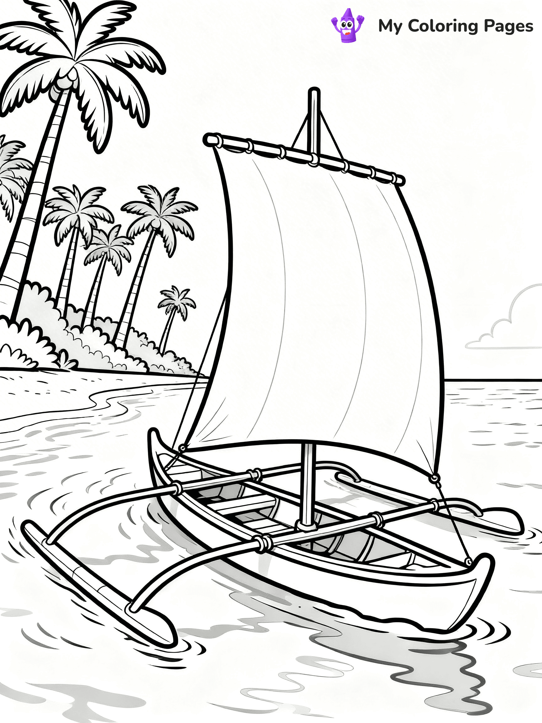 Hawaii Coloring Pages - 3