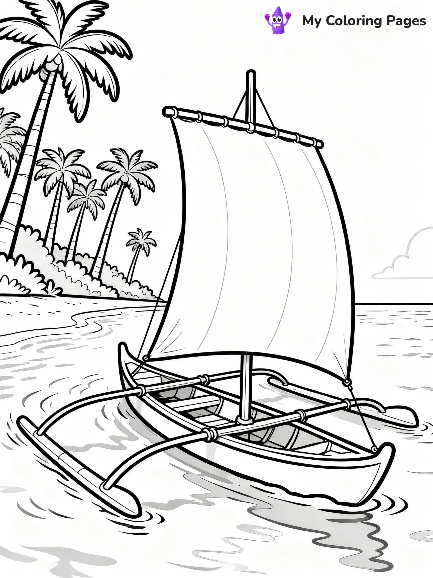 Hawaii Coloring Pages - 3