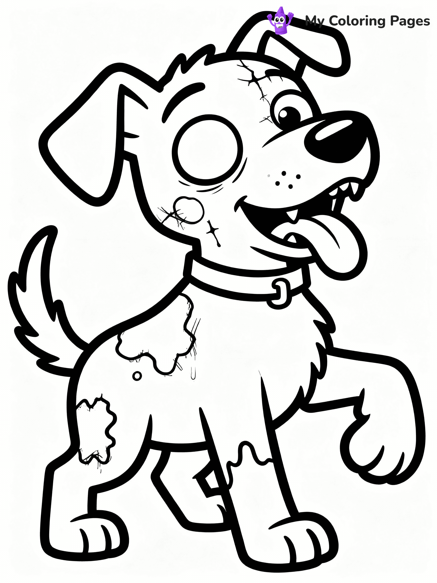 Zombie Coloring Pages - 21
