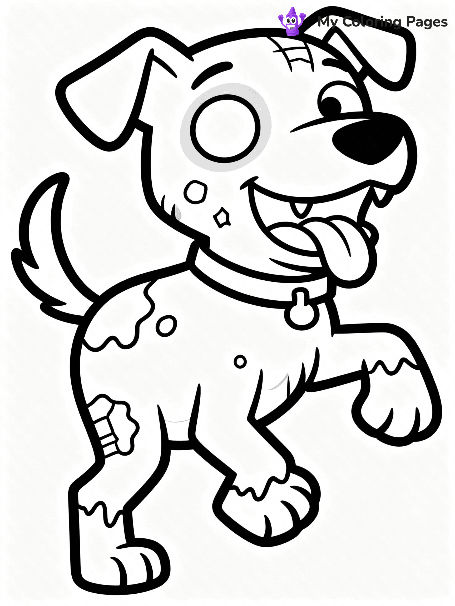 Zombie Coloring Pages - 20