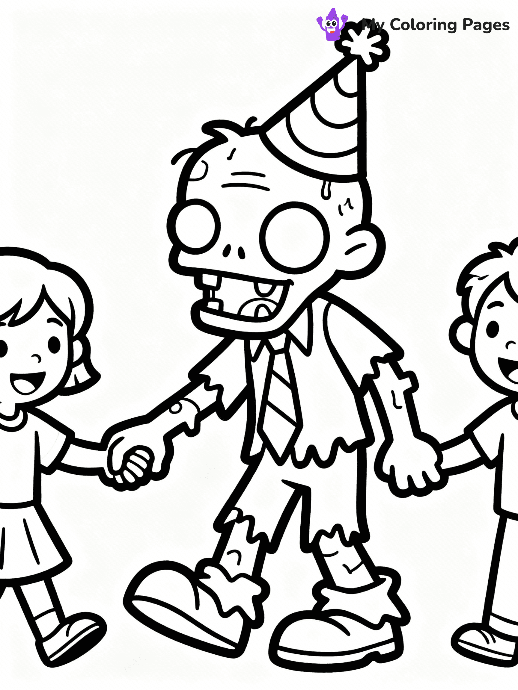 Zombie Coloring Pages - 5
