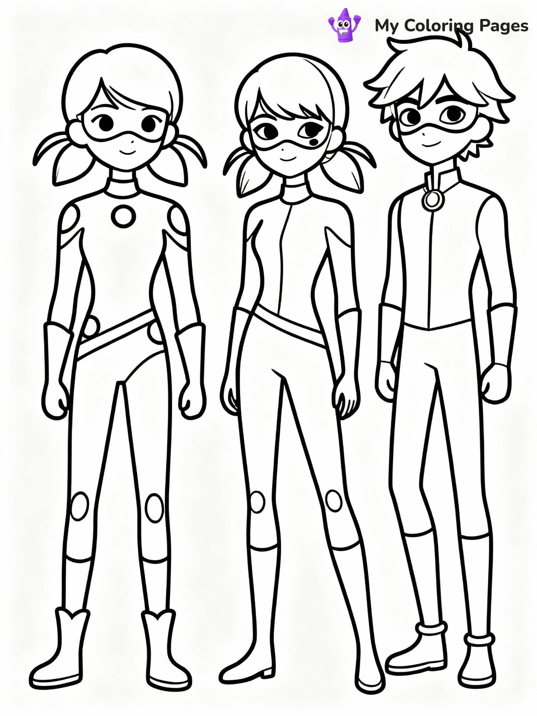 Miraculous Coloring Pages - 34