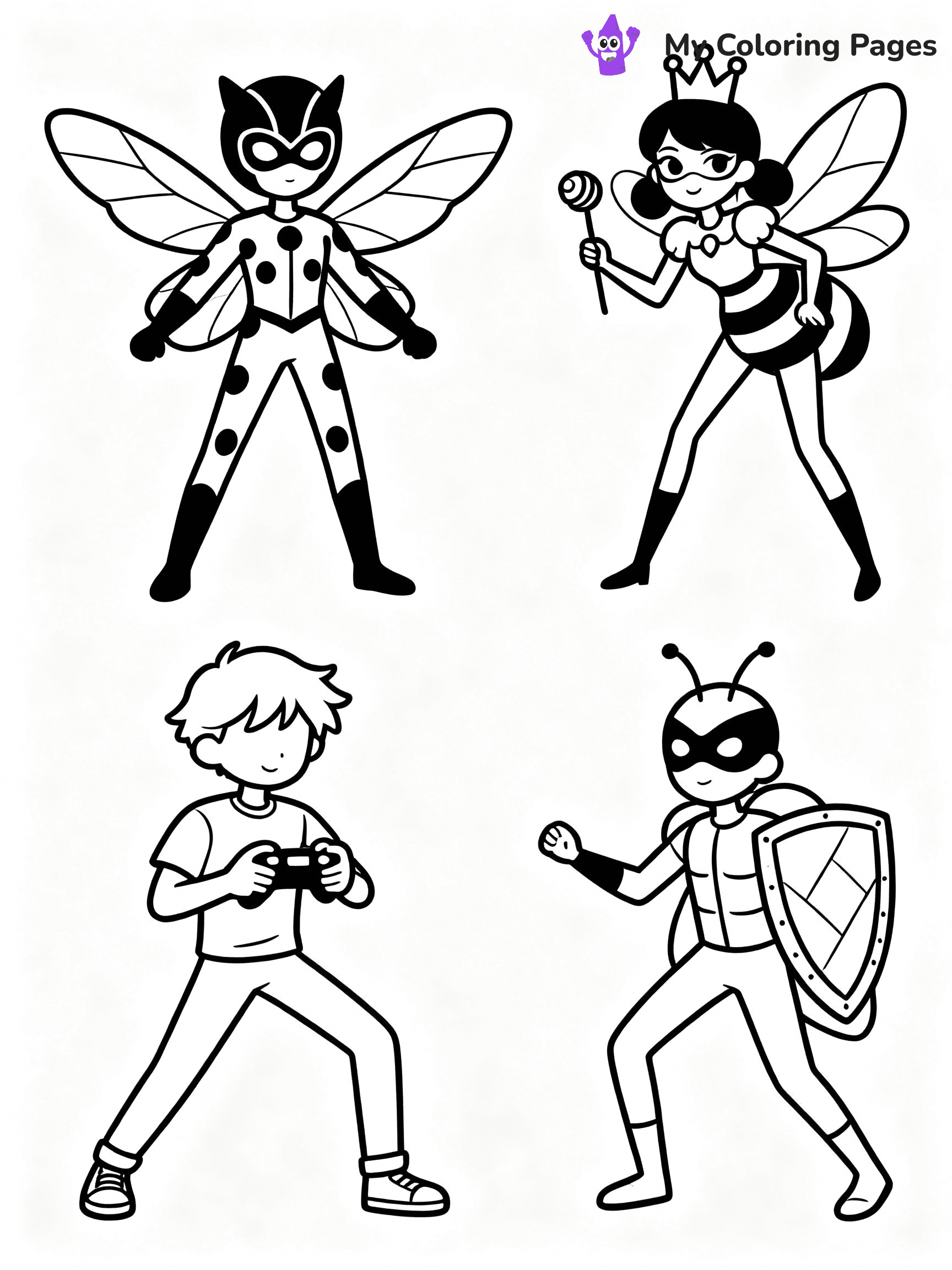 Miraculous Coloring Pages - 33
