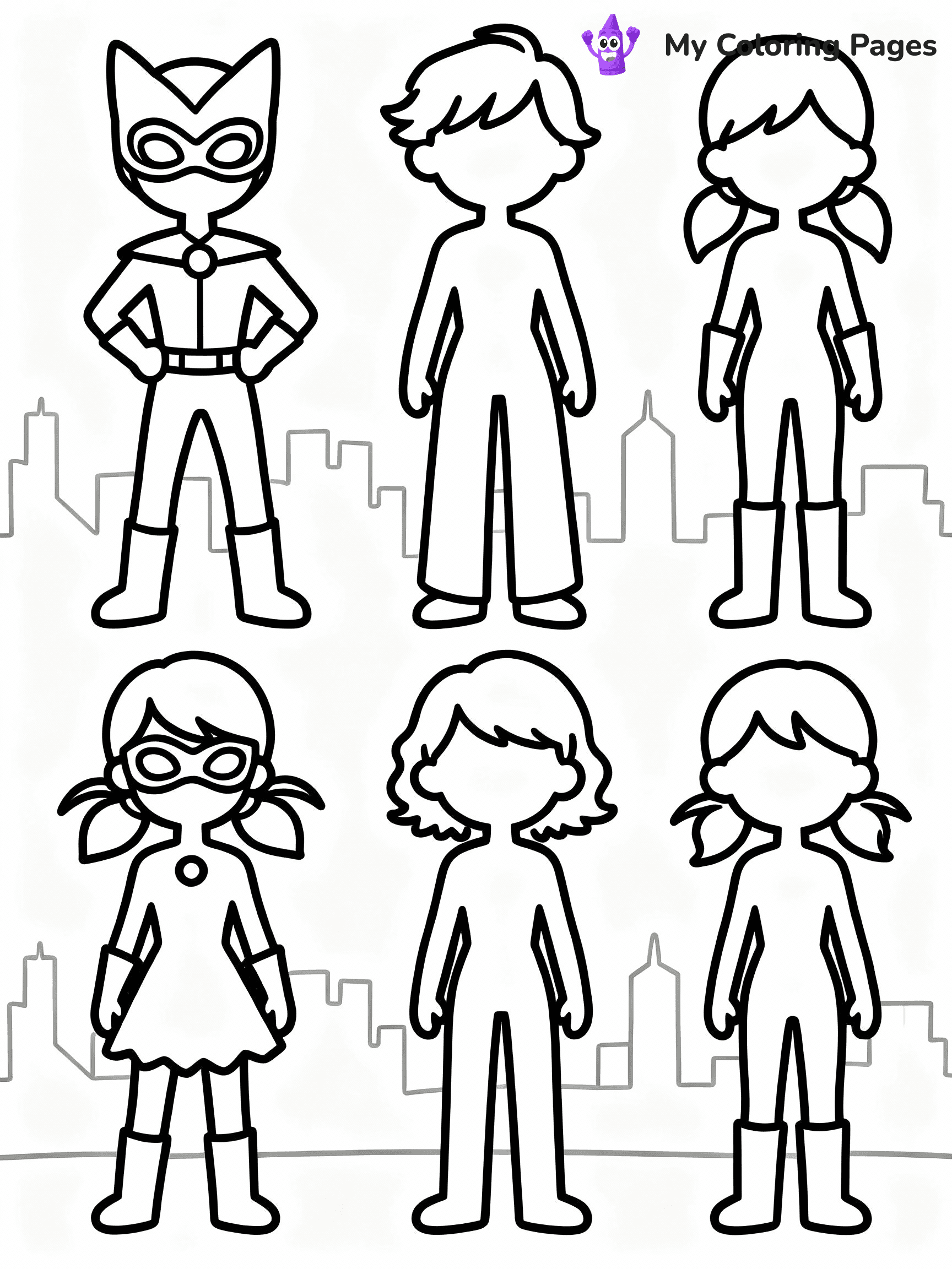 Miraculous Coloring Pages - 30