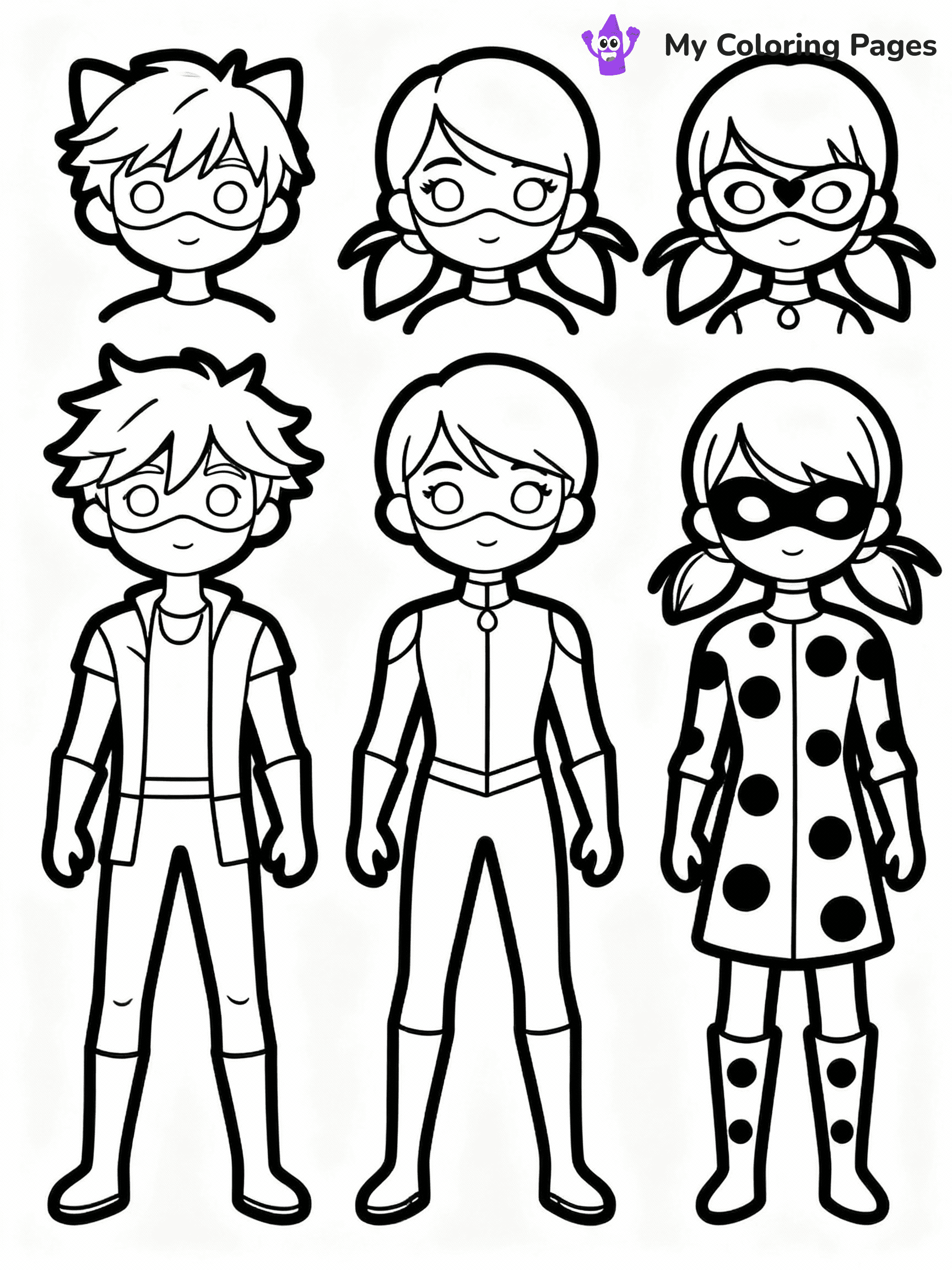 Miraculous Coloring Pages - 25