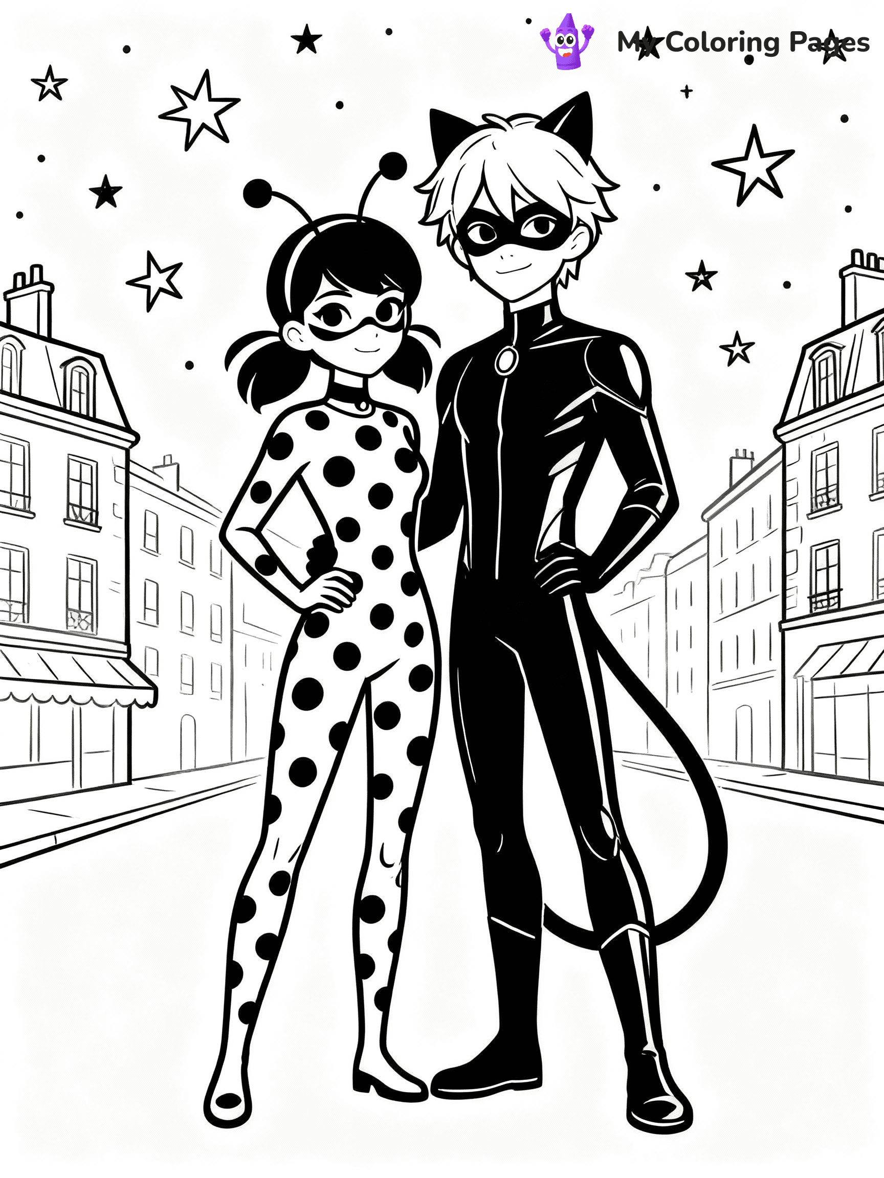 Miraculous Coloring Pages - 19