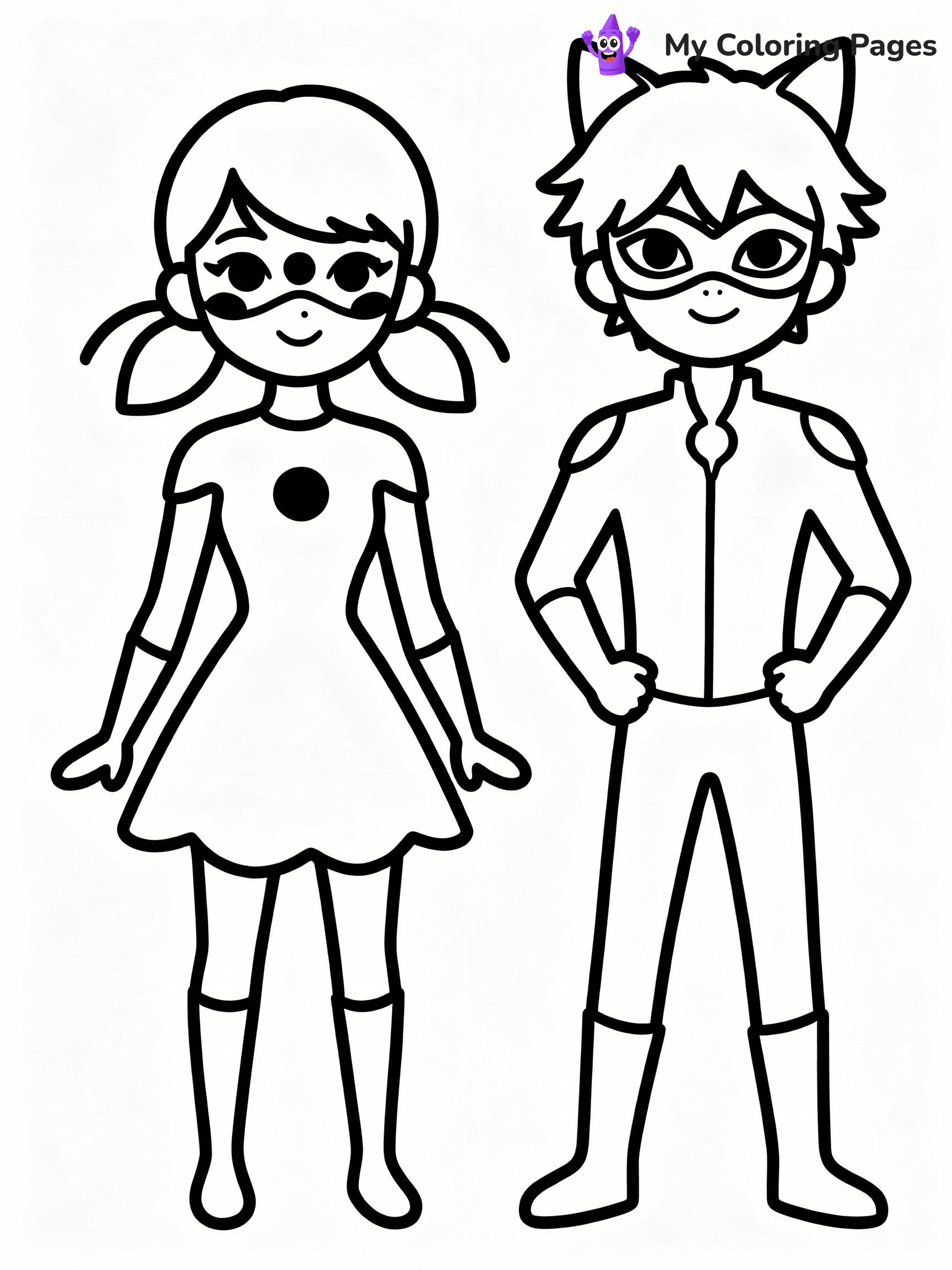 Miraculous Coloring Pages - 18
