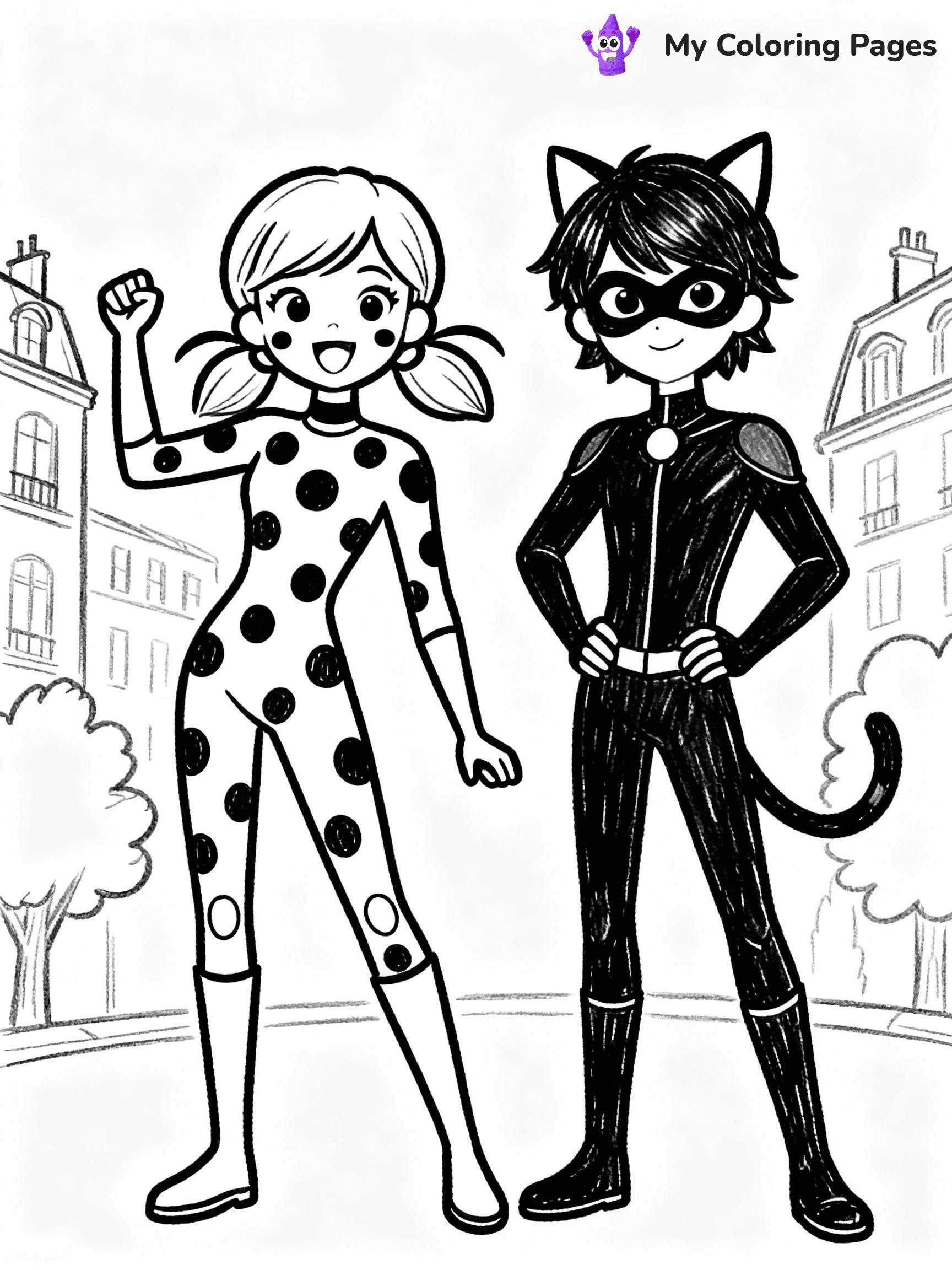 Miraculous Coloring Pages - 16