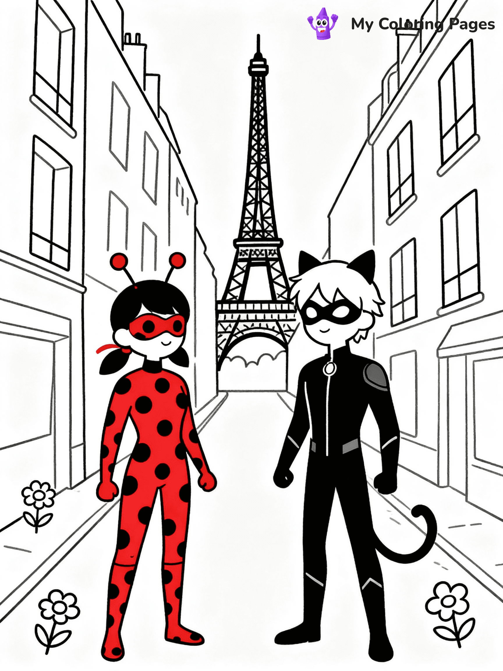 Miraculous Coloring Pages - 15