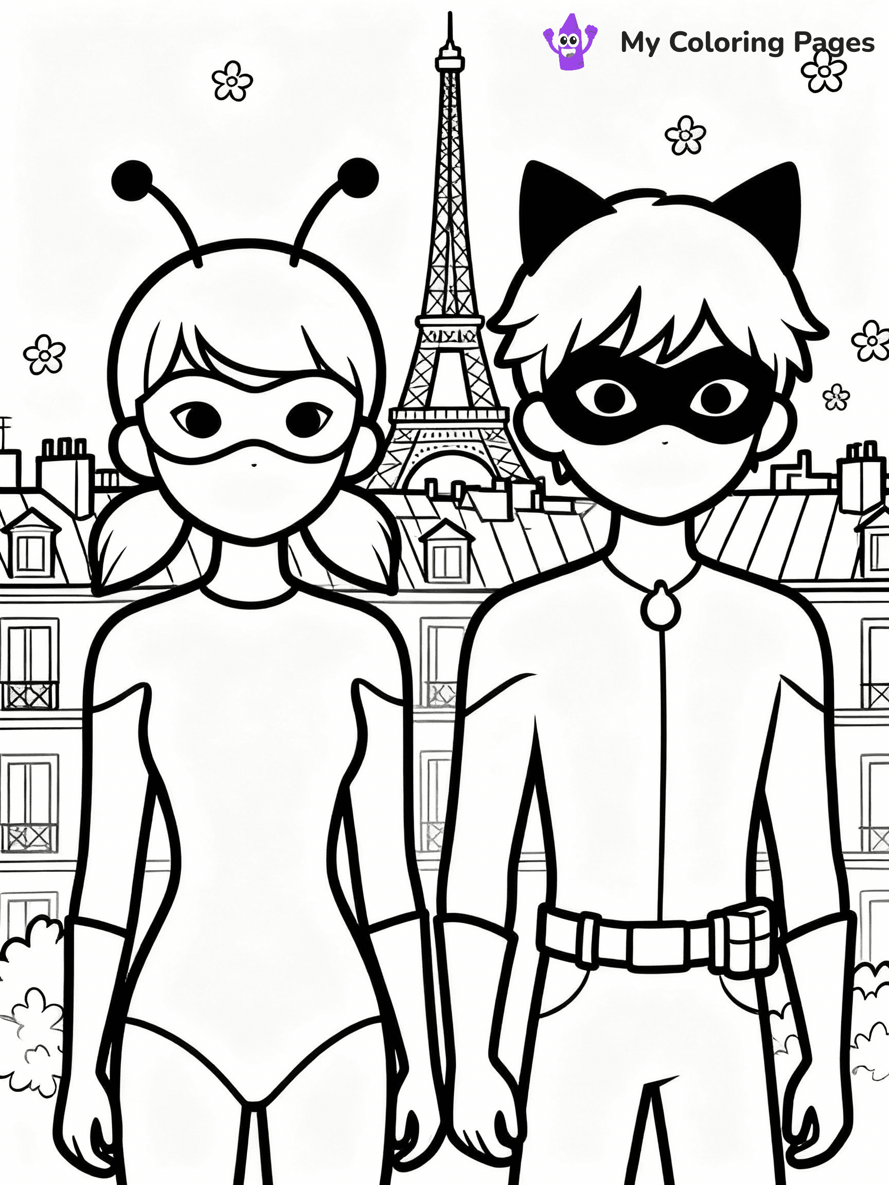 Miraculous Coloring Pages - 14