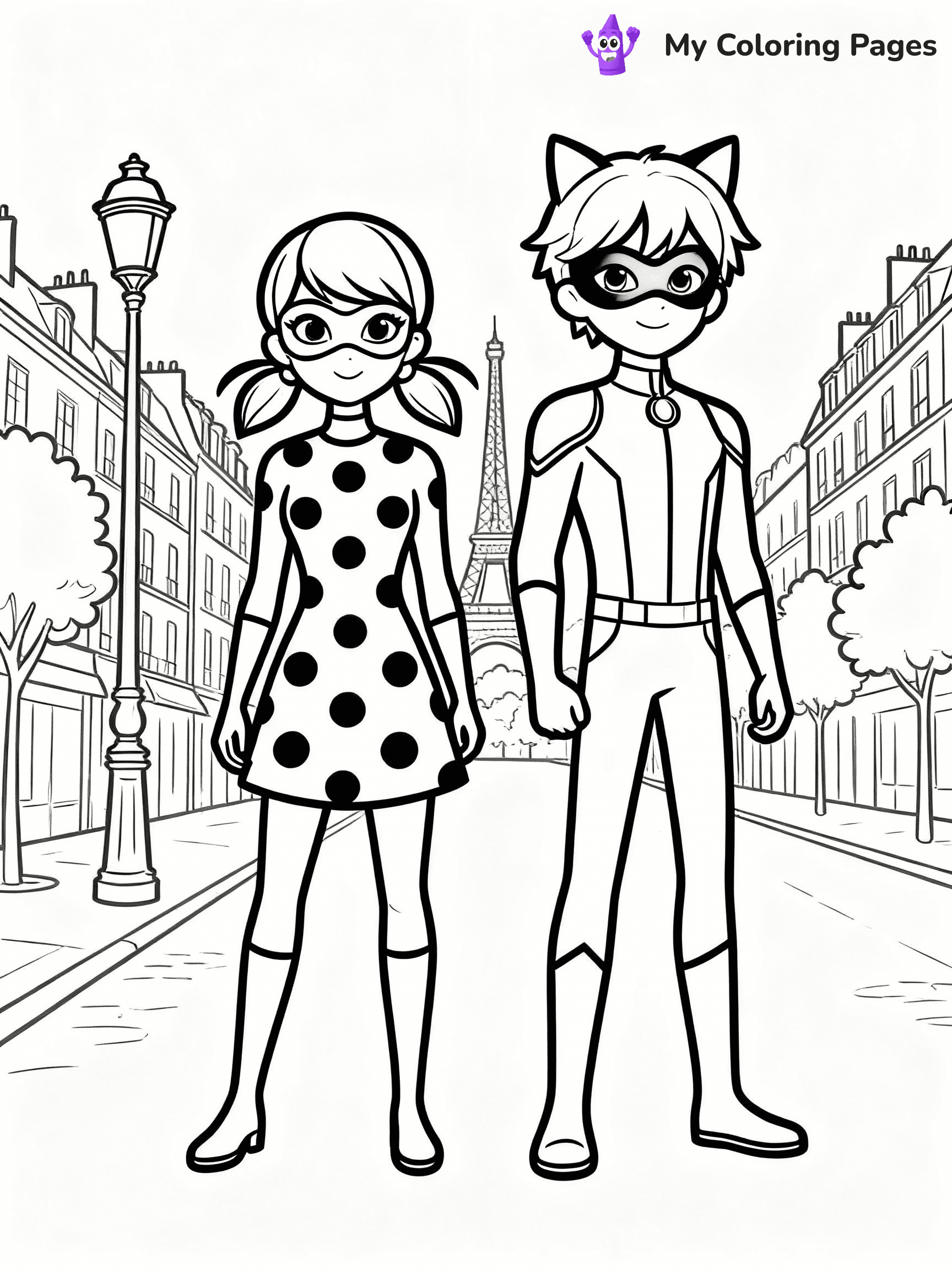 Miraculous Coloring Pages - 10