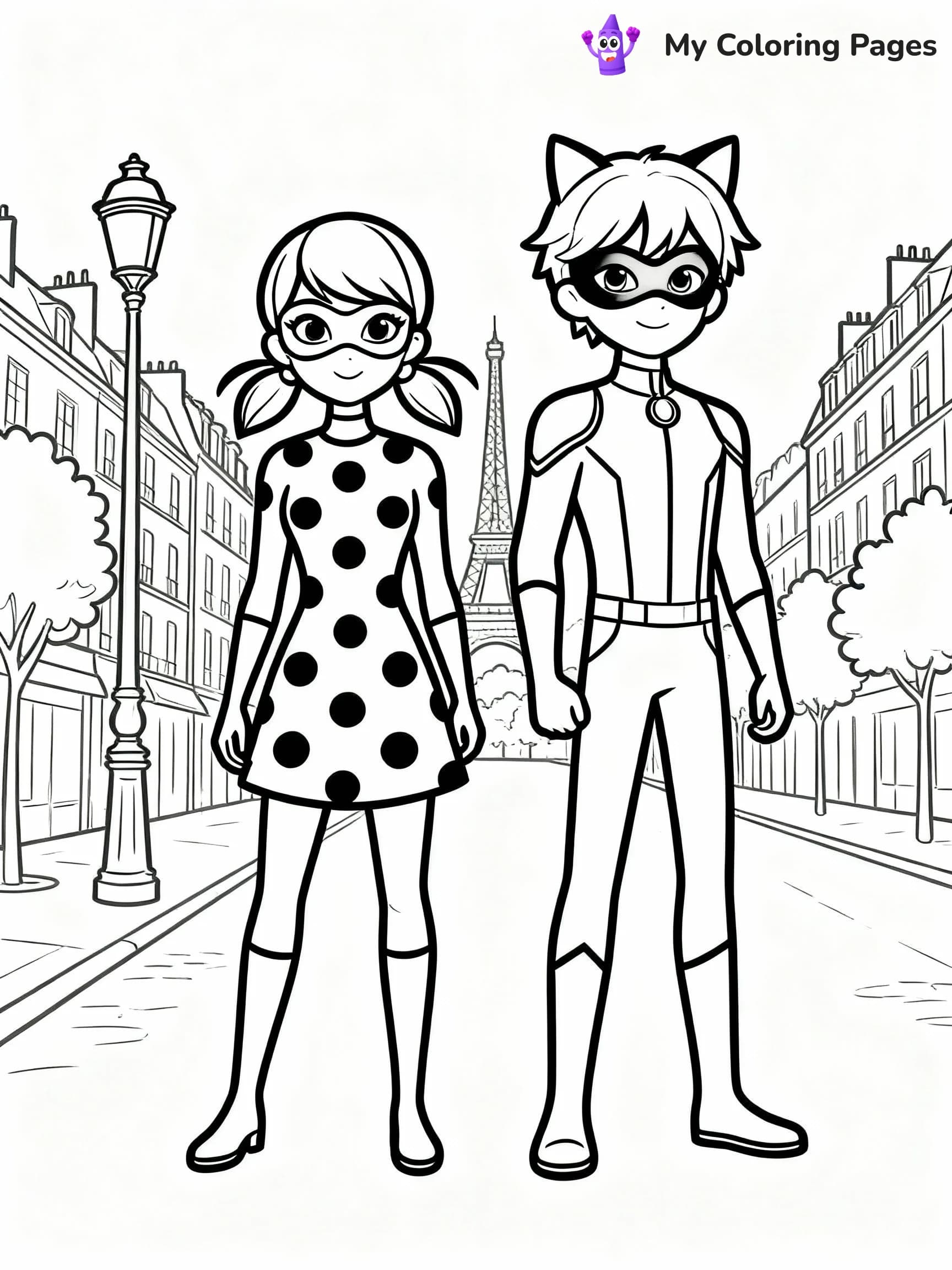 Miraculous Coloring Pages - 10
