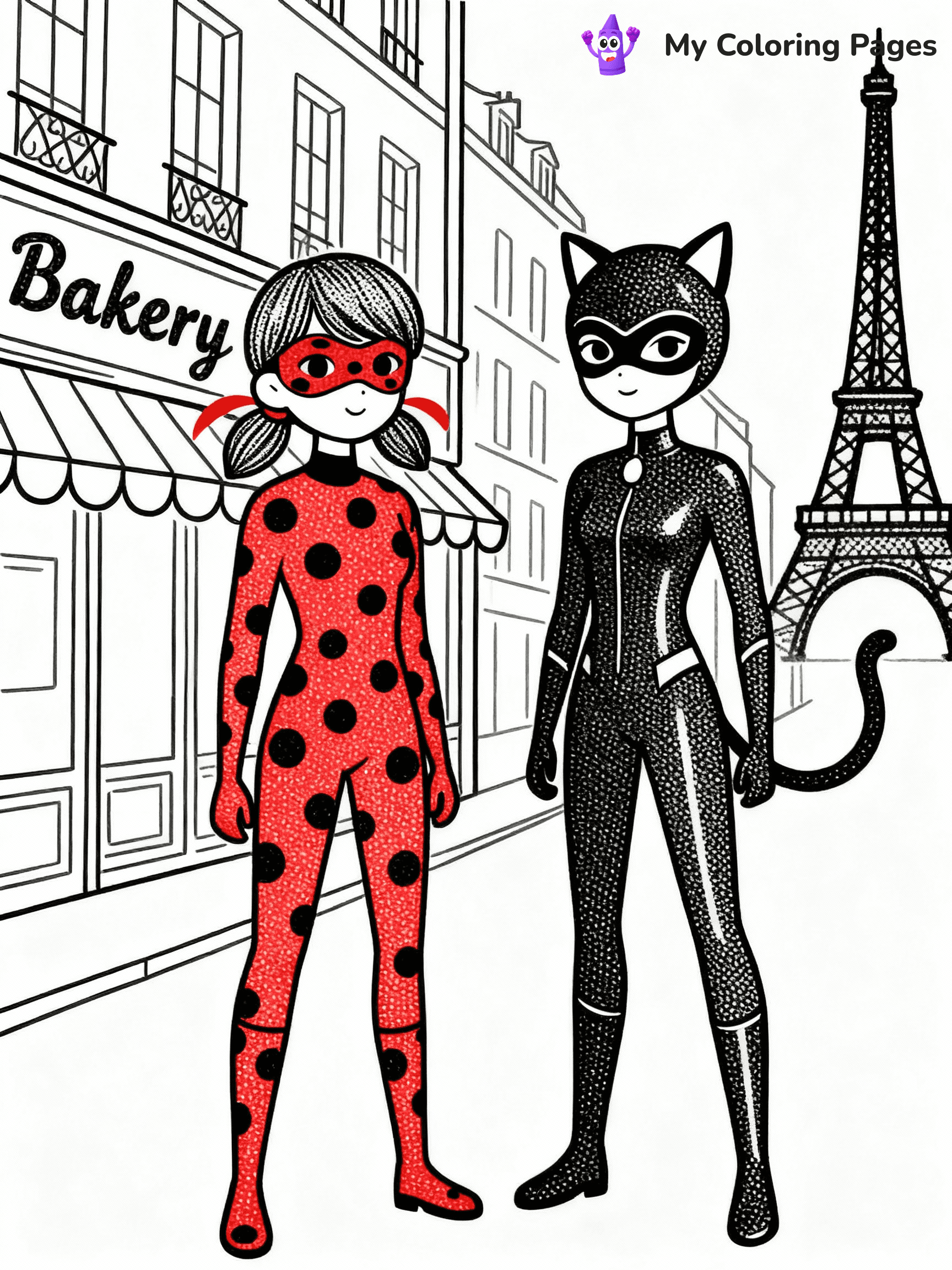 Miraculous Coloring Pages - 9