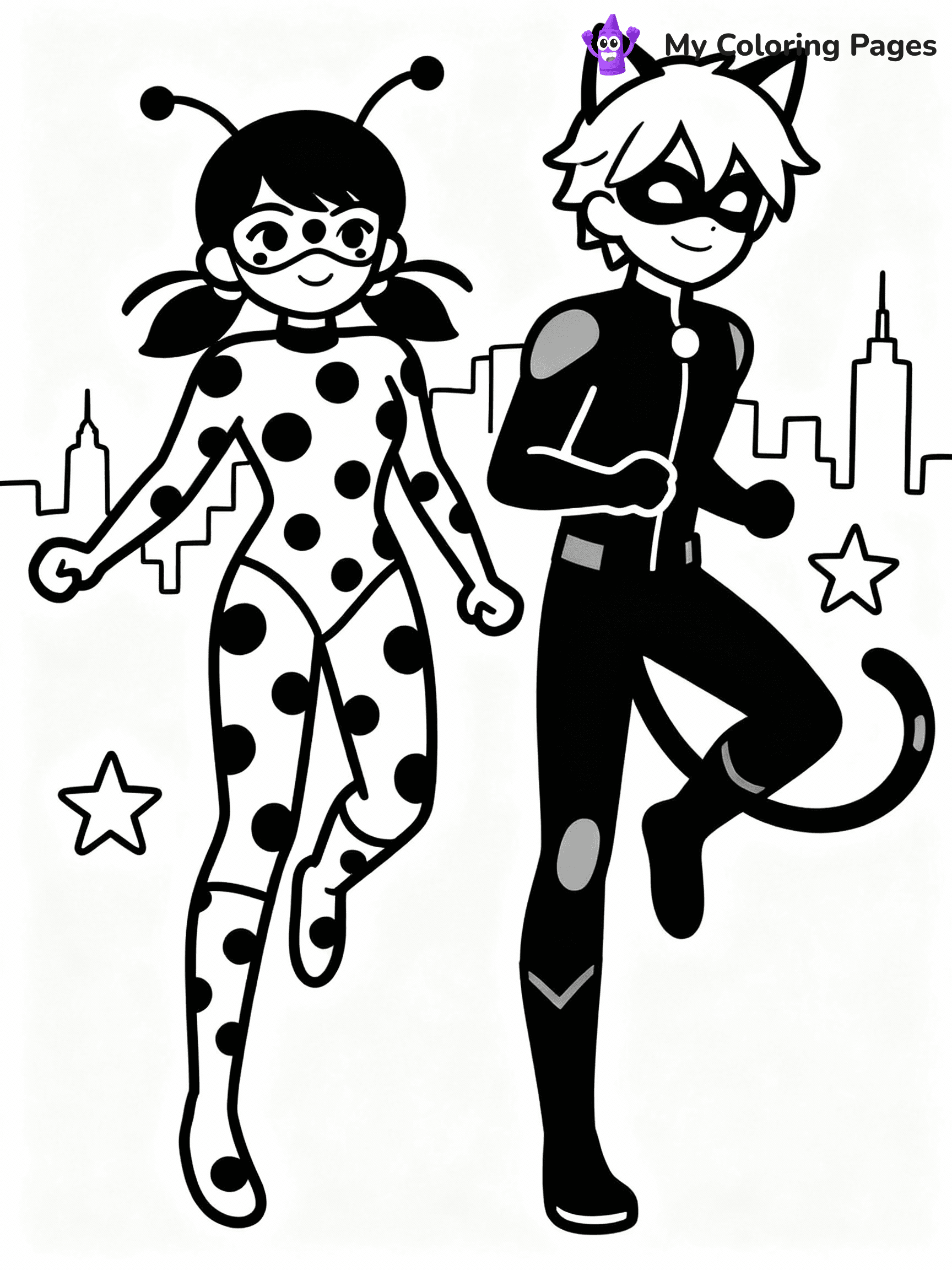 Miraculous Coloring Pages - 7