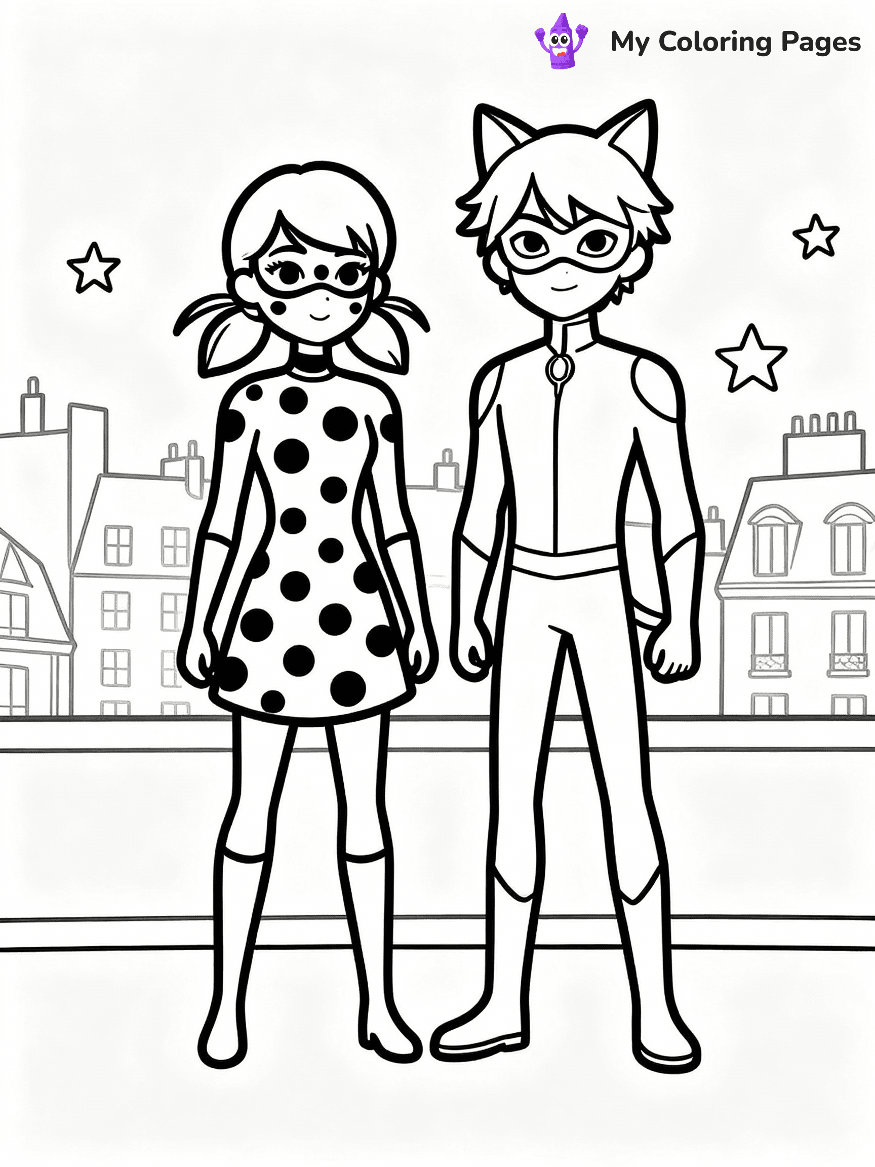 Miraculous Coloring Pages - 5