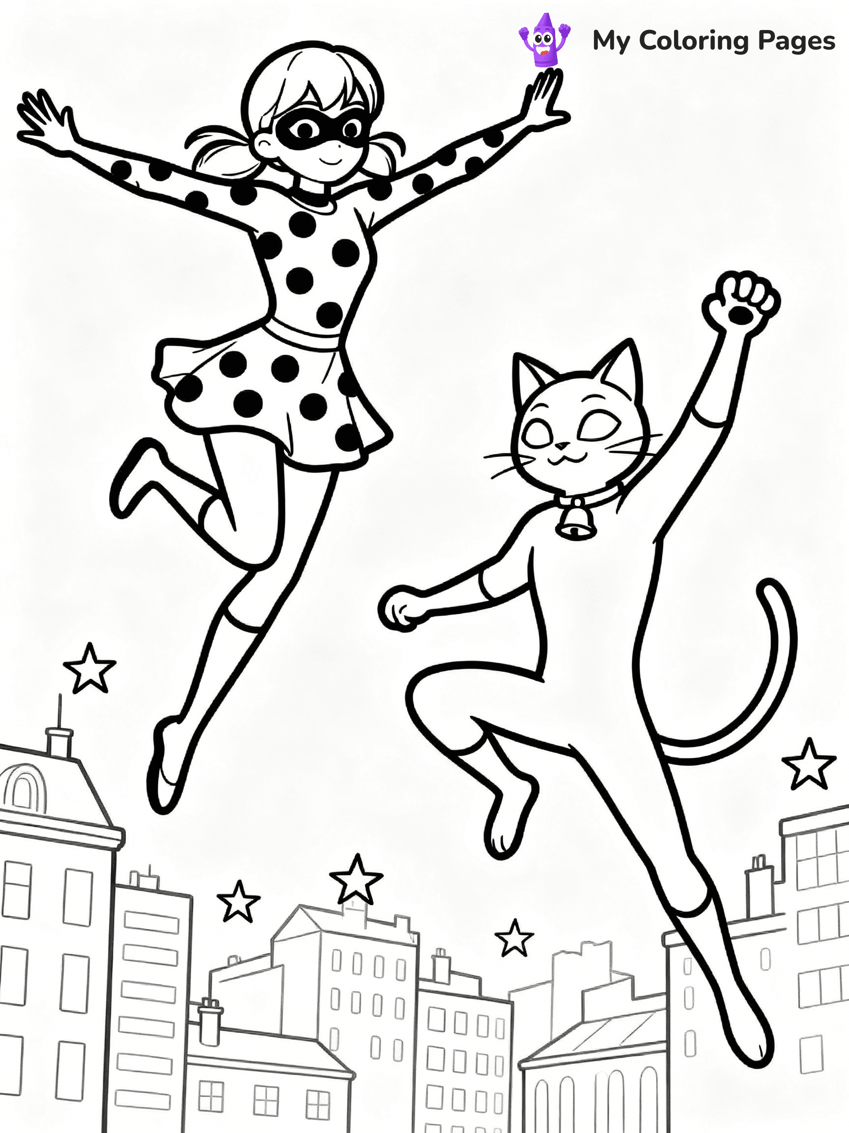 Miraculous Coloring Pages - 4