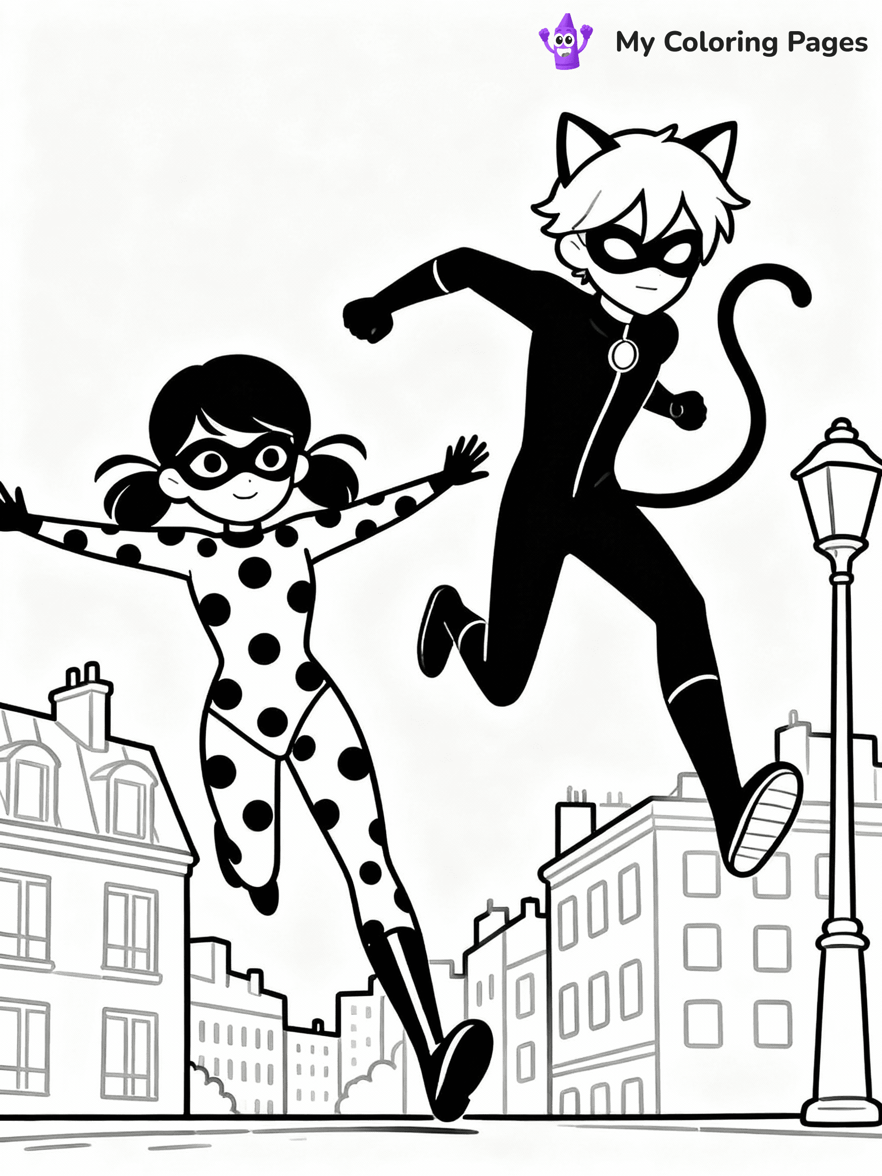 Miraculous Coloring Pages - 3