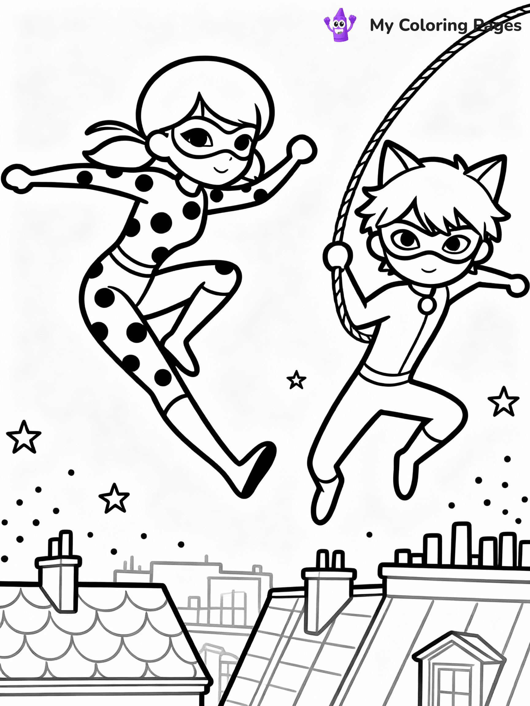 Miraculous Coloring Pages - 1
