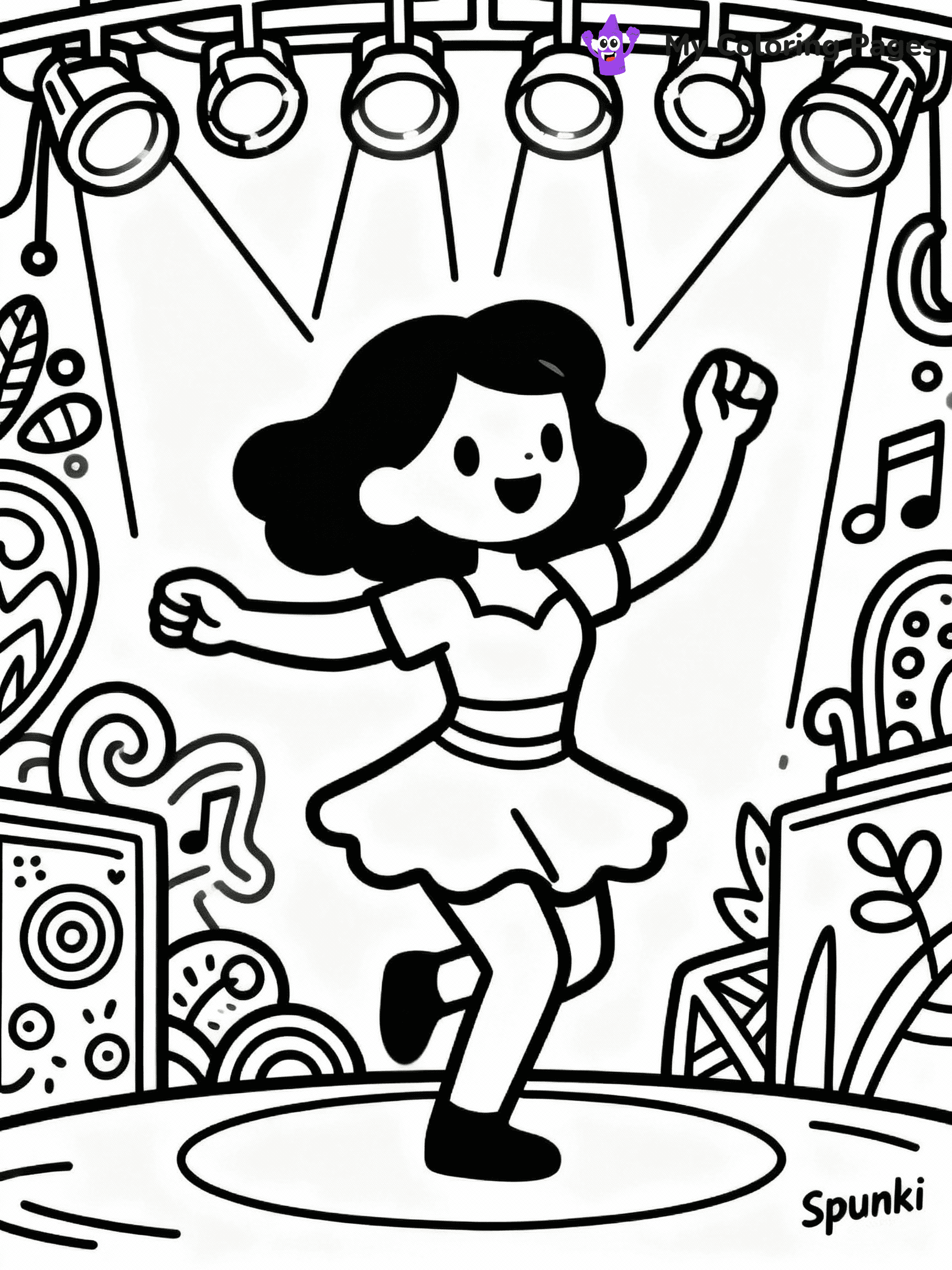 Sprunki Coloring Pages - 29